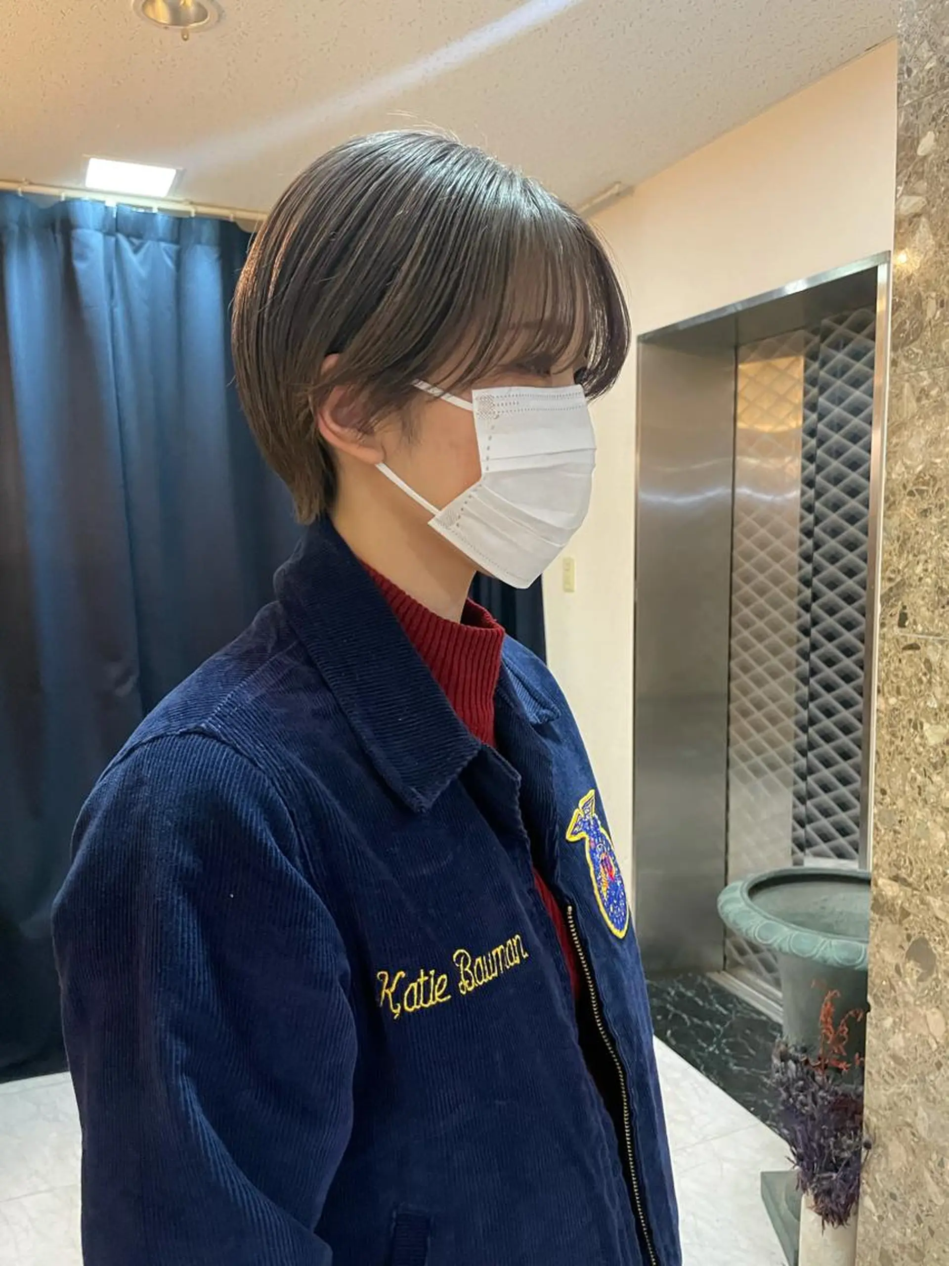ショート カラー カット ヘアカラー トリートメント suvvy hairsalonのヘアスタイル