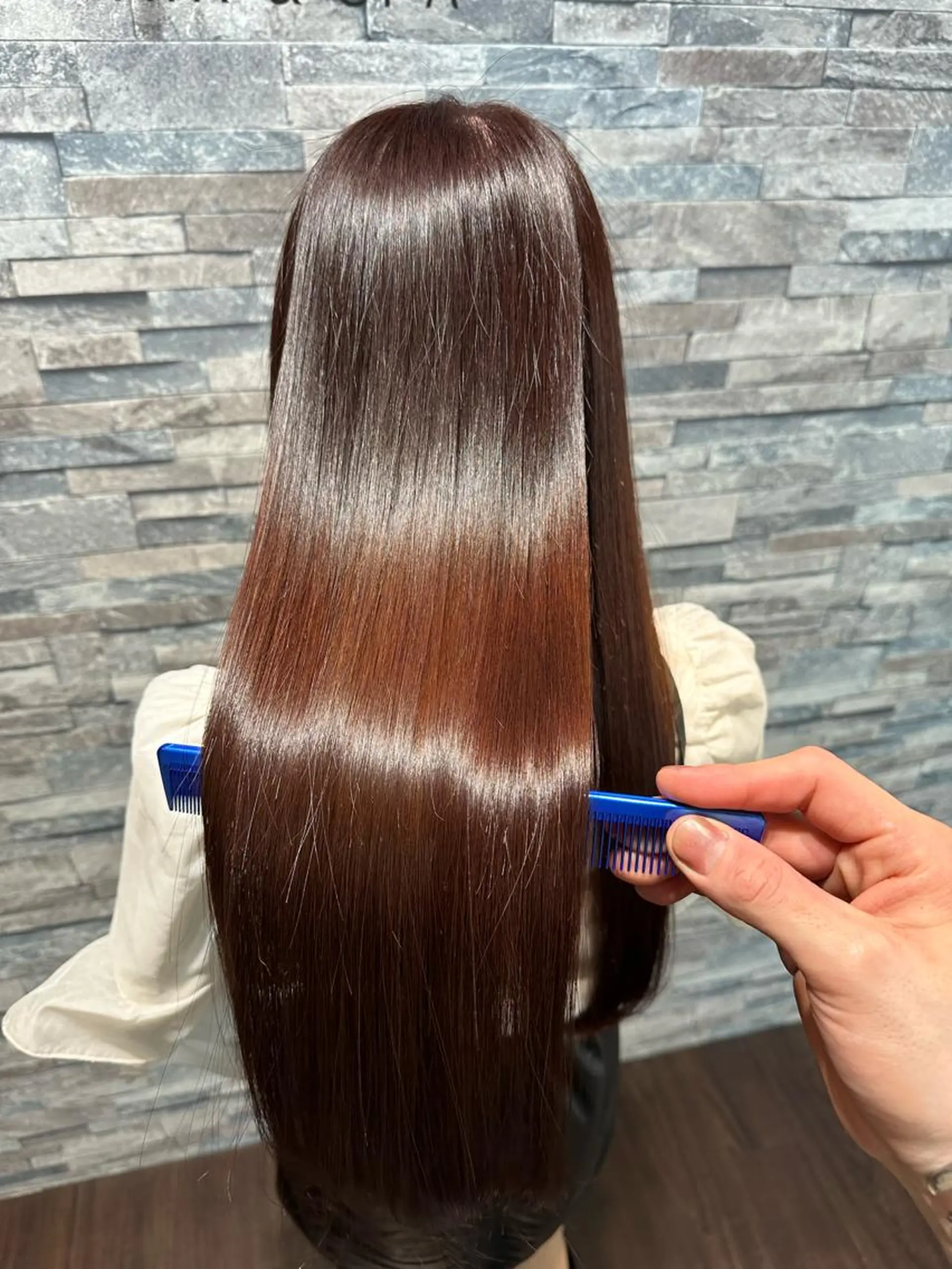ロング カラー カット ヘアカラー トリートメント ヘッドスパ youres hair 東口店所属・🌸ULTOWA🌸 髪質改善/縮毛/店長のヘアスタイル