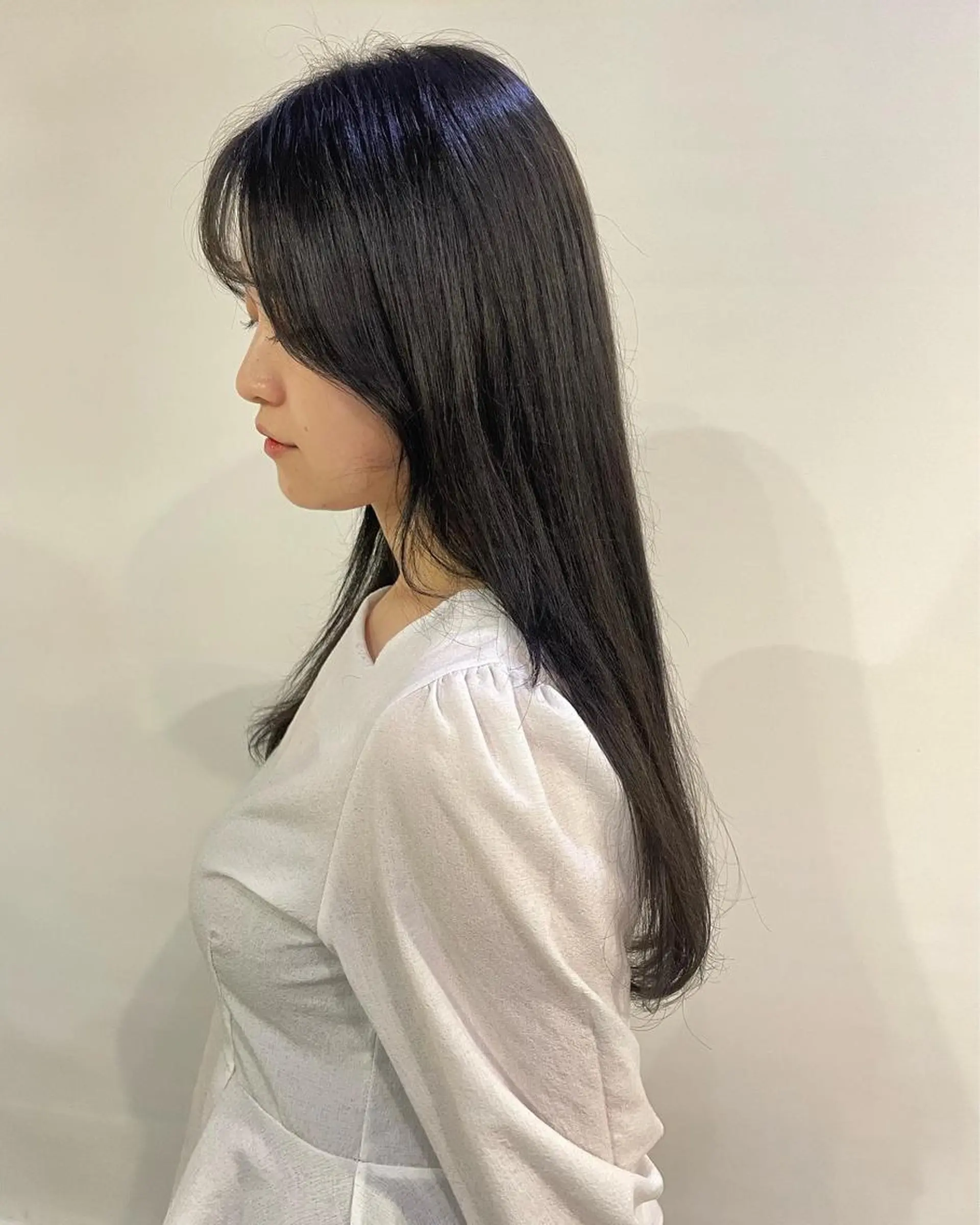ロング カラー silo所属・silo MOKA 顔周りカット🦦のヘアスタイル