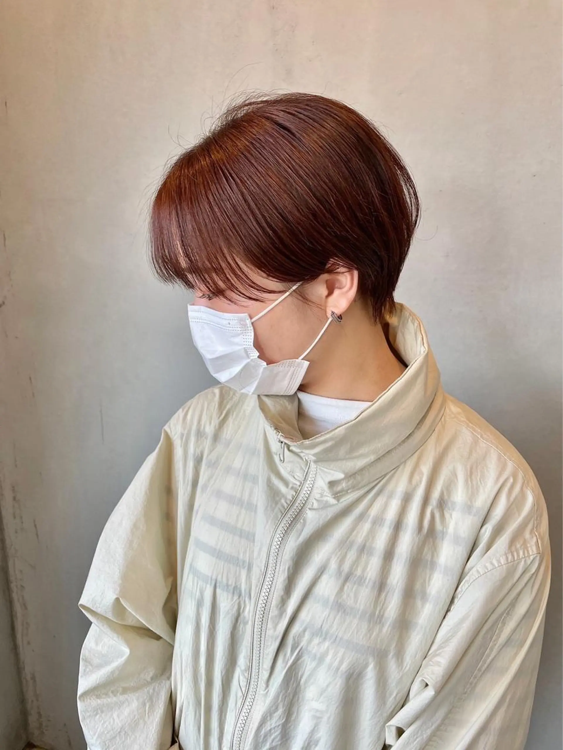 ショート カラー 🌼カットモデル募集 長岡/酒井香奈🌼のヘアスタイル