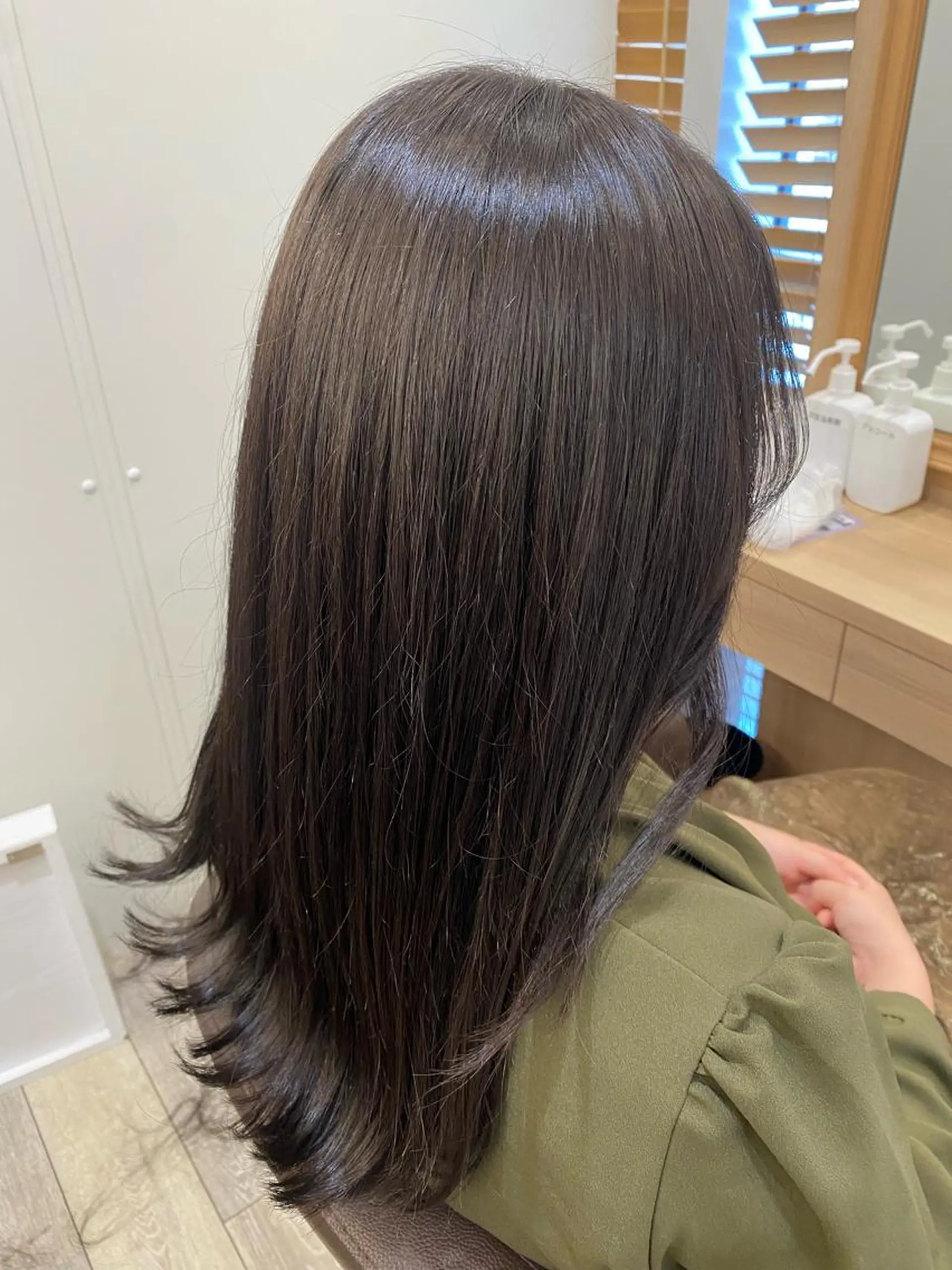 セミロング カラー ブラウンカラー マツモト カラー/ショートボブのヘアスタイル