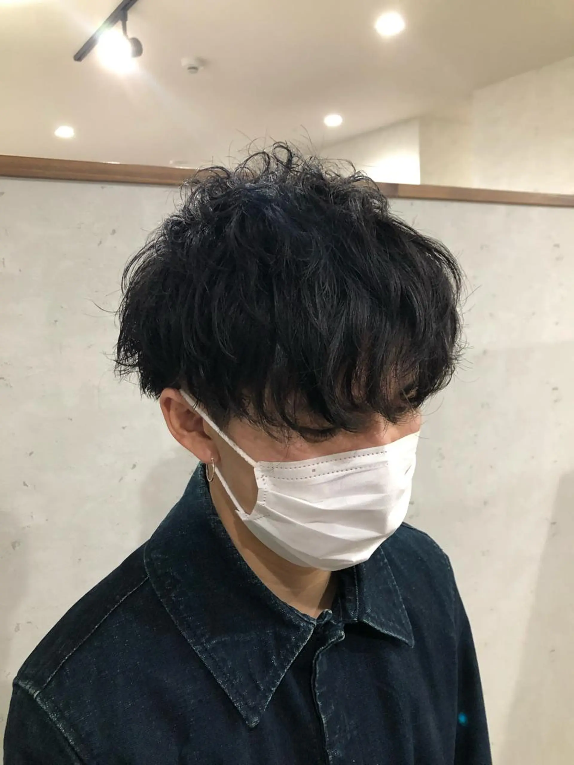 ショート パーマ メンズ メンズパーマ スパイラルパーマ Rounds by LIEN 錦糸町所属・ナチュラルカラー 錦糸町【三橋衿奈】のヘアスタイル