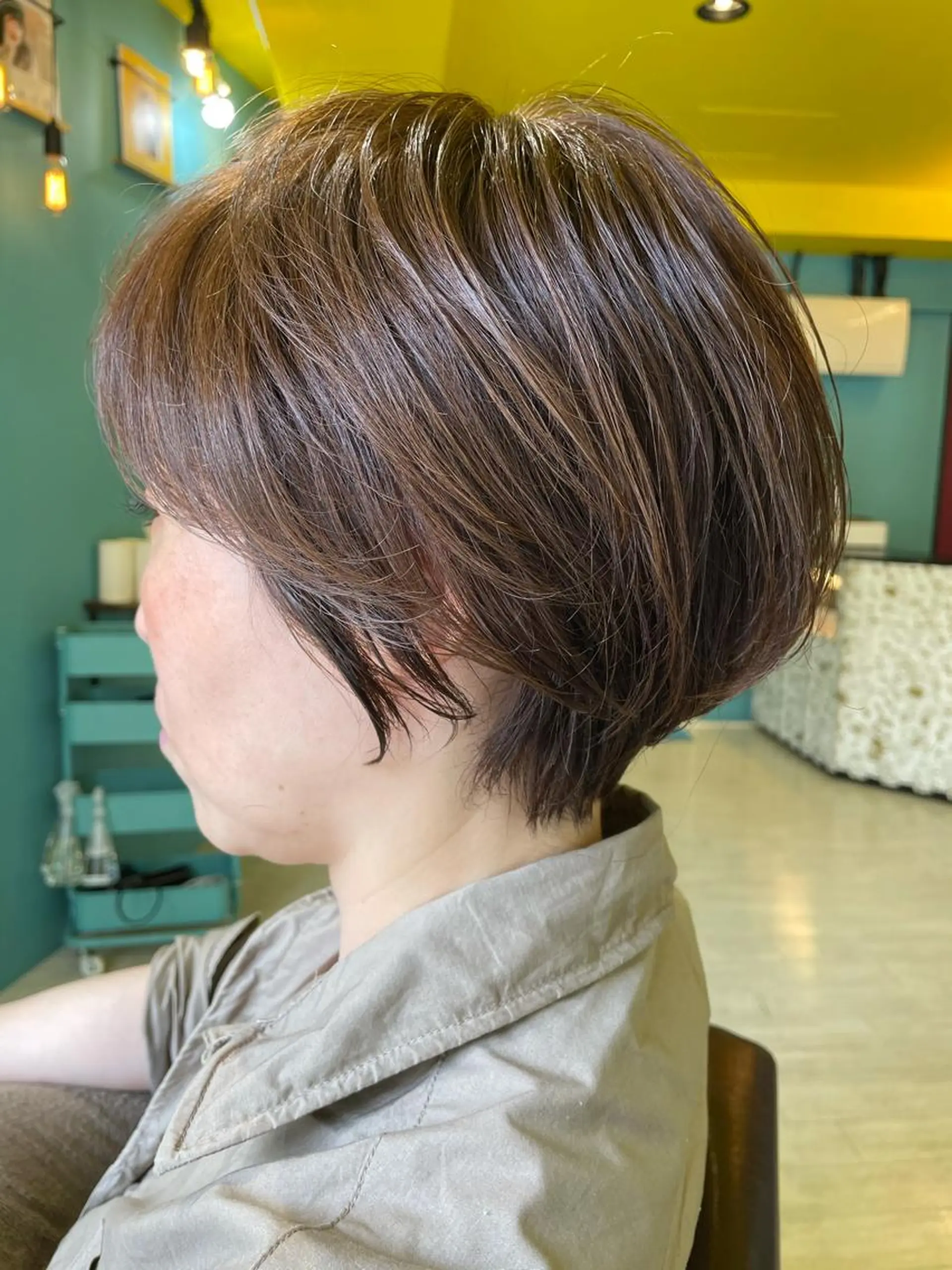 ショート カット ヘアカラー トリートメント Share  Salon  Reco【GARDEN】所属・末石 智のヘアスタイル