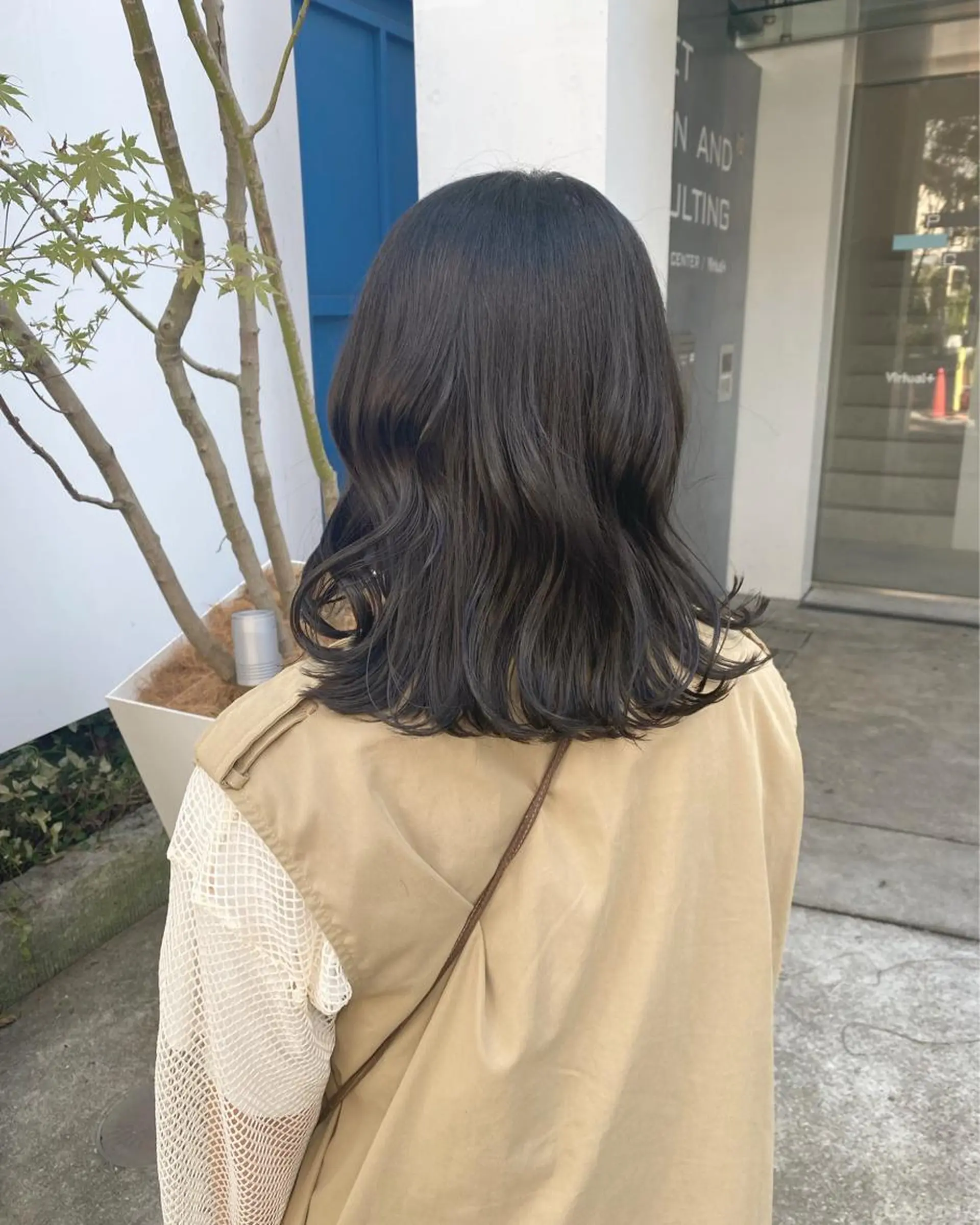 ミディアム カット ヘアカラー トリートメント Rio 渋谷のヘアスタイル