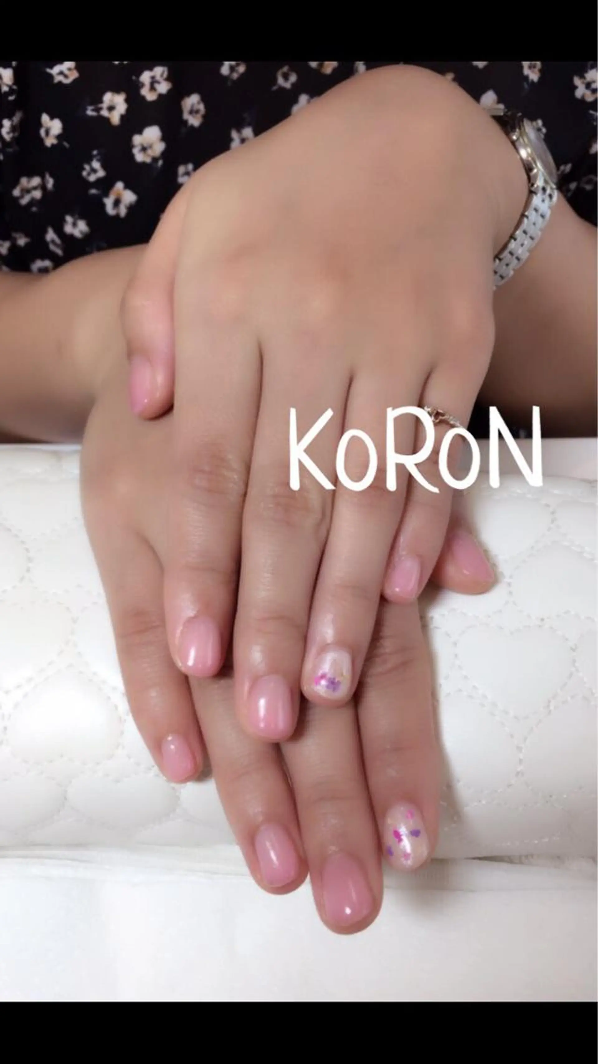 ネイル グラデーション 自宅サロン鎌倉 KORONのネイルデザイン