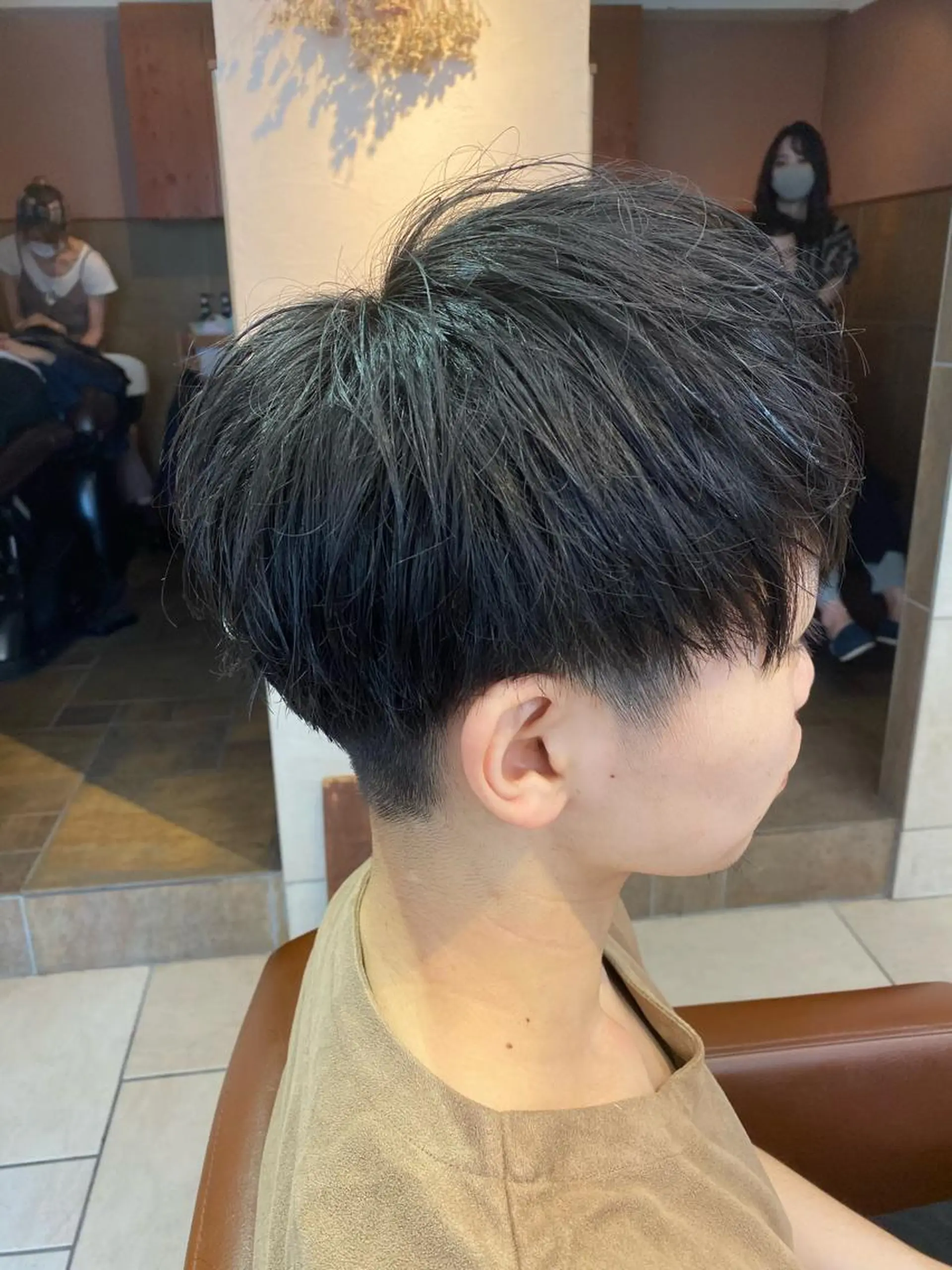 ショート カラー パーマ ヘアアレンジ メンズ カット メンズパーマの巨匠 鈴木純のヘアスタイル