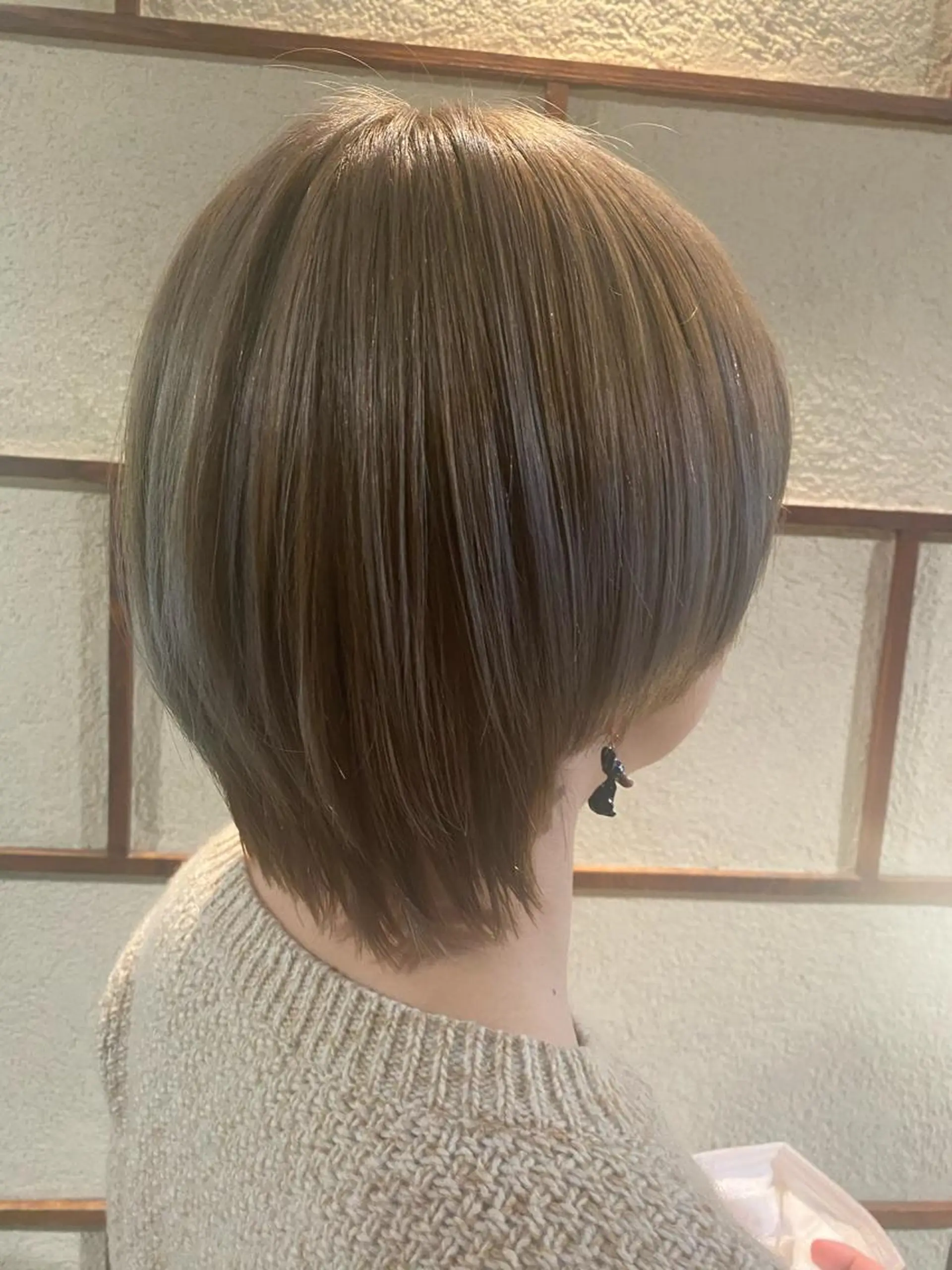 ミディアム 白井 雅美のヘアスタイル