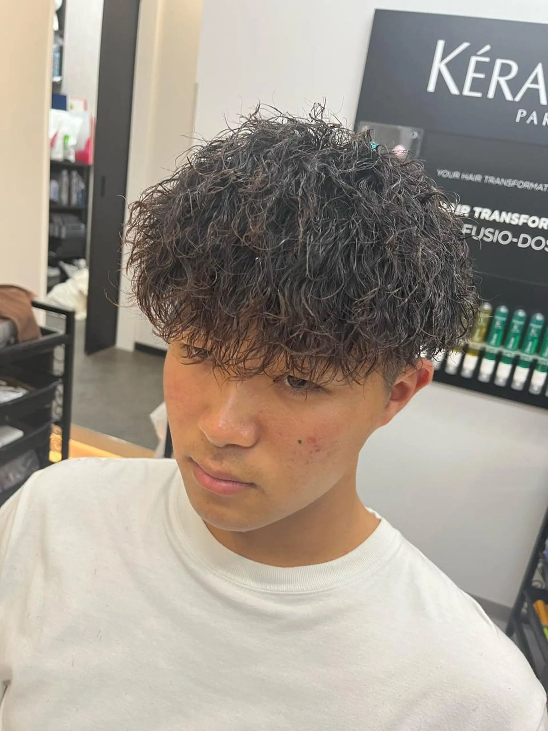 パーマ men'slapis YUTOのヘアスタイル