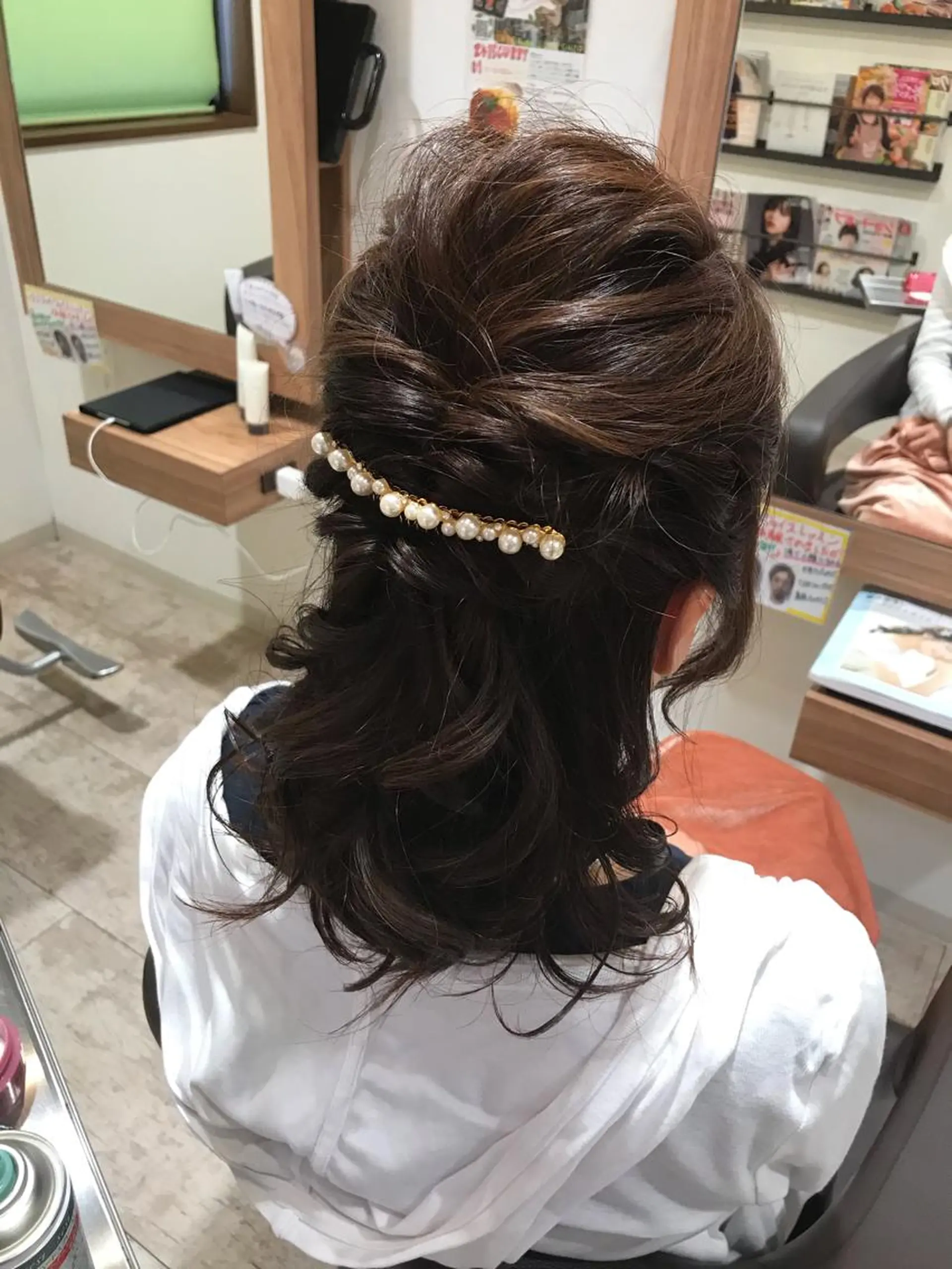ヘアアレンジ ハーフアップ ヘアセット Total beauty Noalo所属・Total beau ty  Noaloのエステ・リラクイメージ