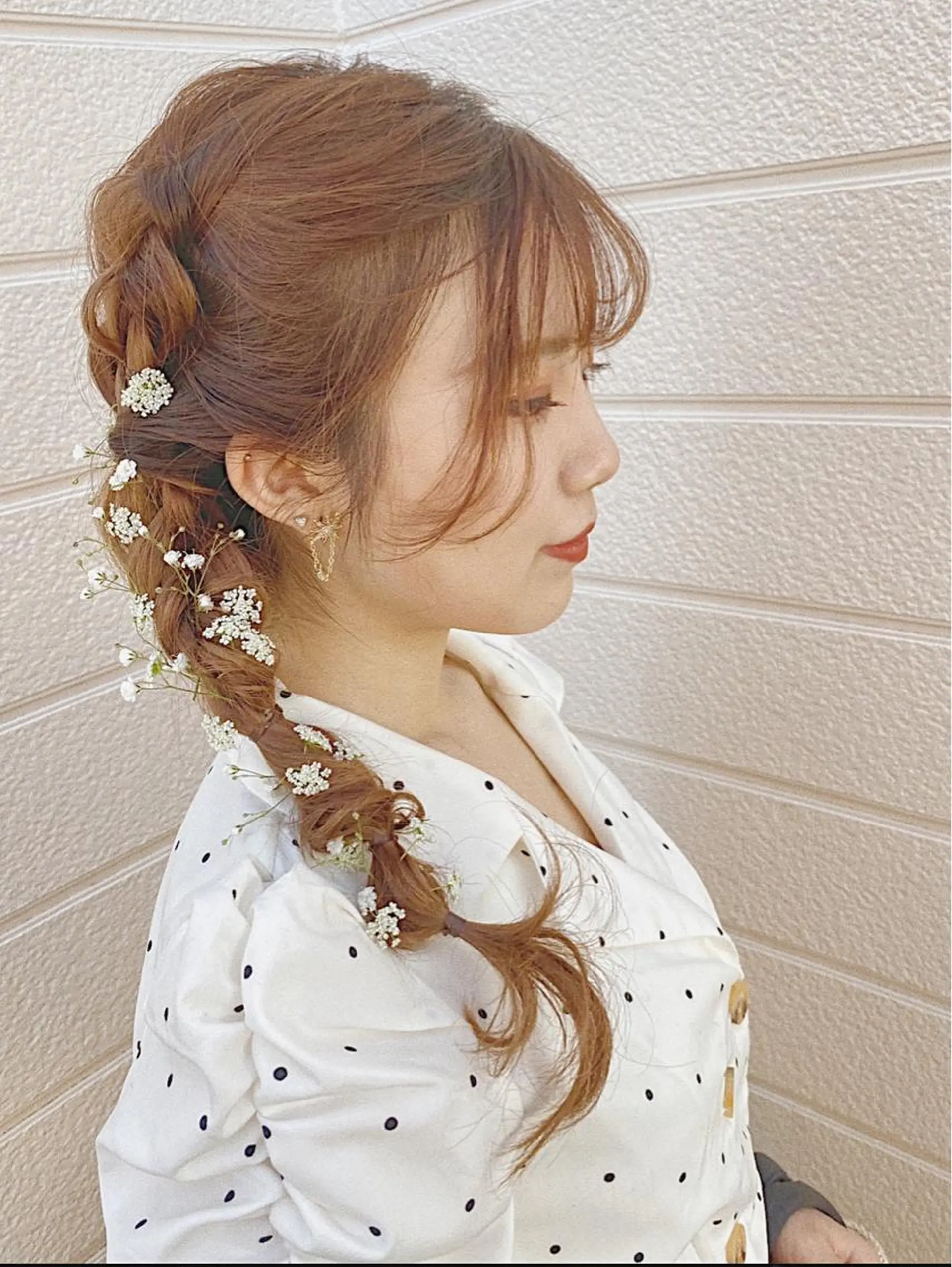 セミロング 柔らかbeige /chinari❤︎のヘアスタイル