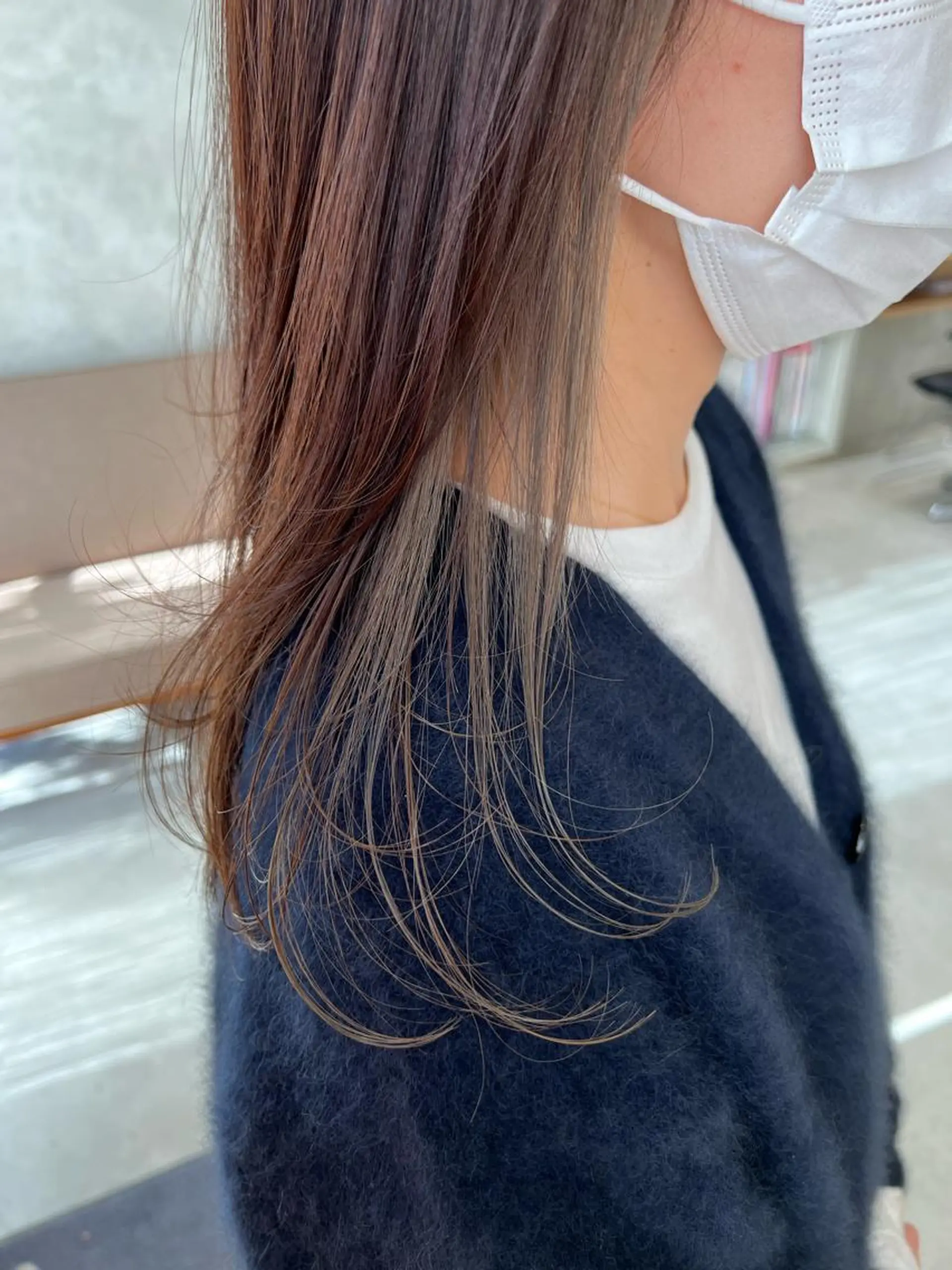 ロング カラー ヘアカラー トリートメント manami (sibell)のヘアスタイル