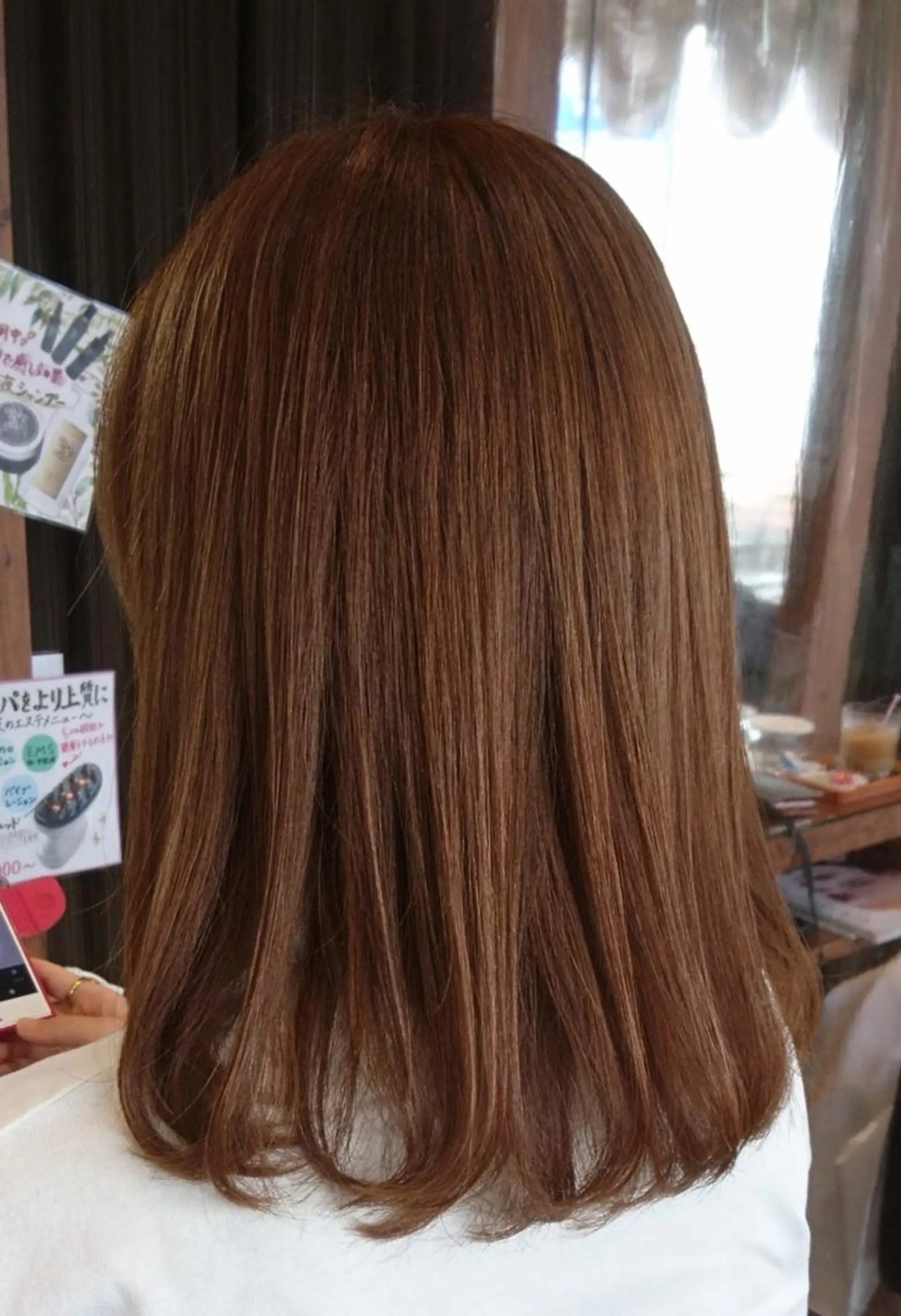 ロング カット 縮毛矯正 トリートメント PASSION 仙台長町のヘアスタイル
