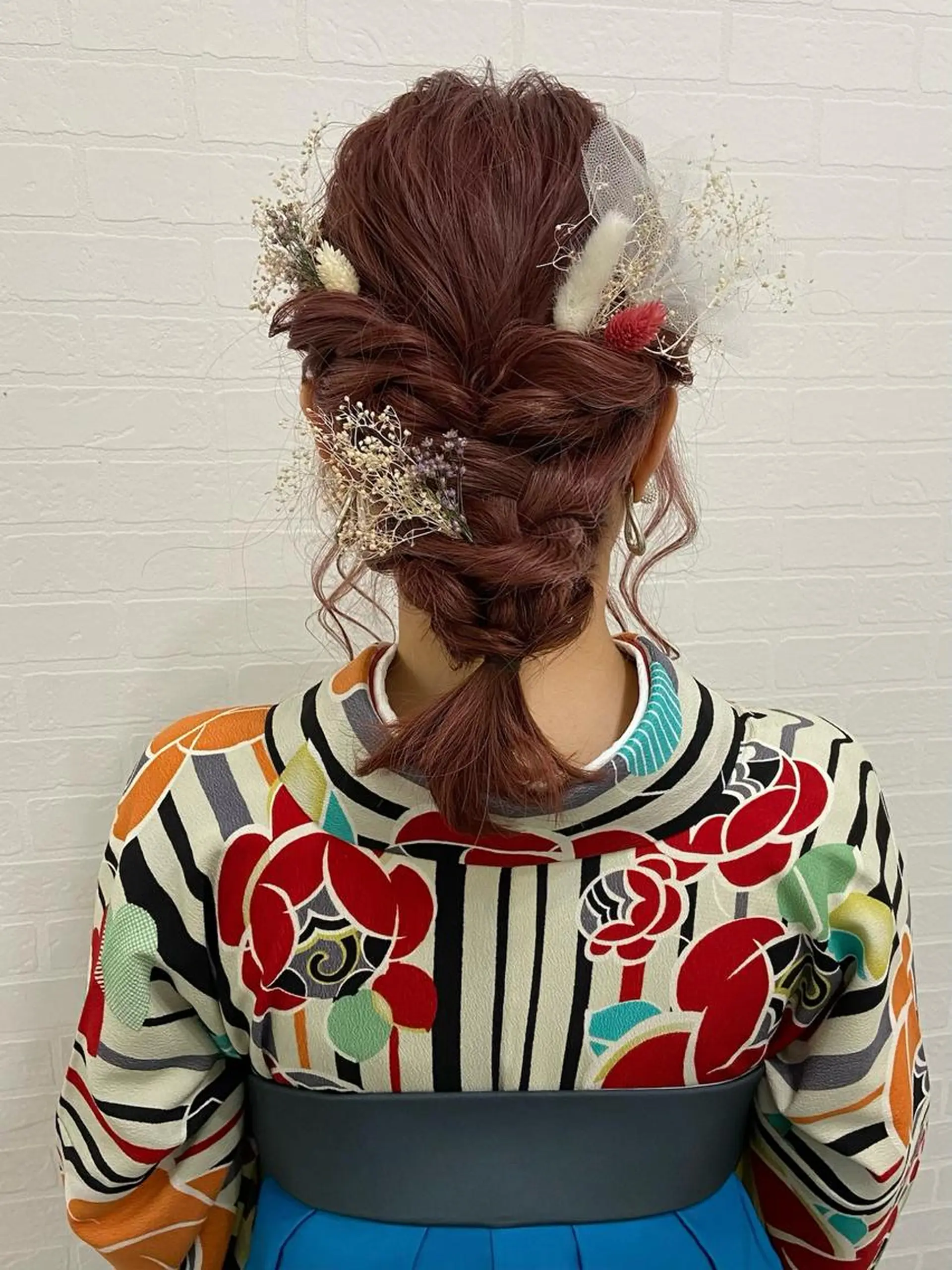 着付け ヘアセット ☆透明感カラー☆まいのヘアスタイル