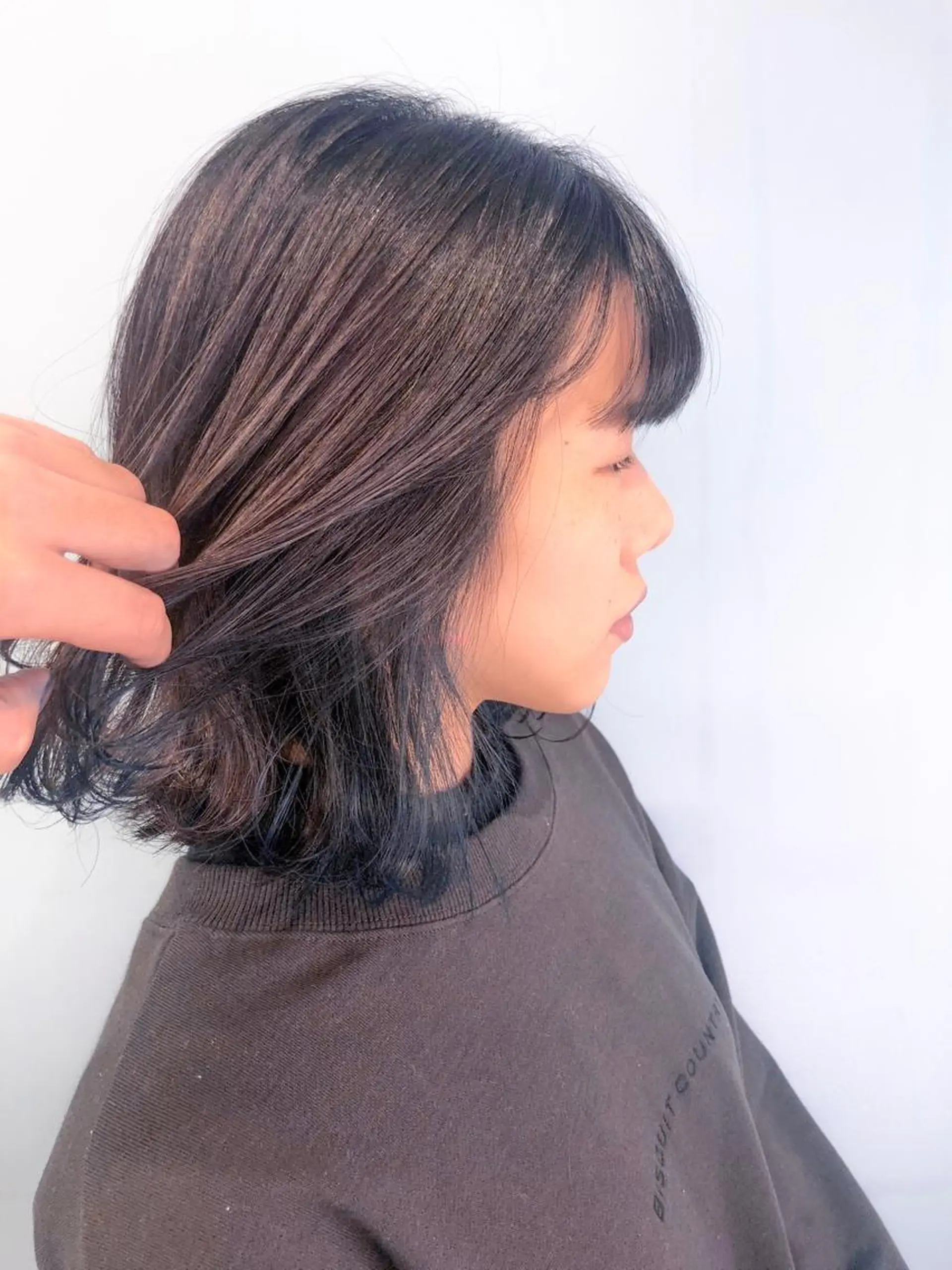 ショート カラー ブルーカラー カット ヘアカラー トリートメント _WHITE高槻所属・_WHITE高槻店 yusukeのヘアスタイル