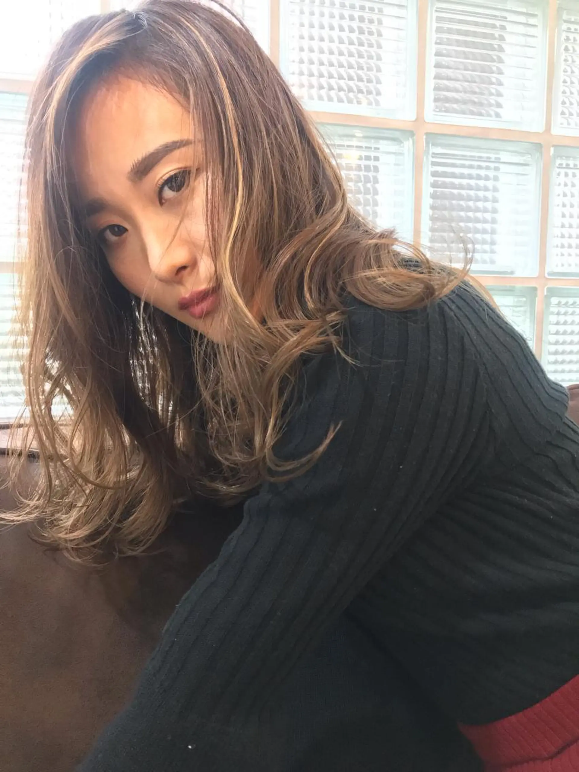 ロング カラー 縮毛矯正 トリートメント ❣️モテ髪❣️佐野 圭佑のヘアスタイル