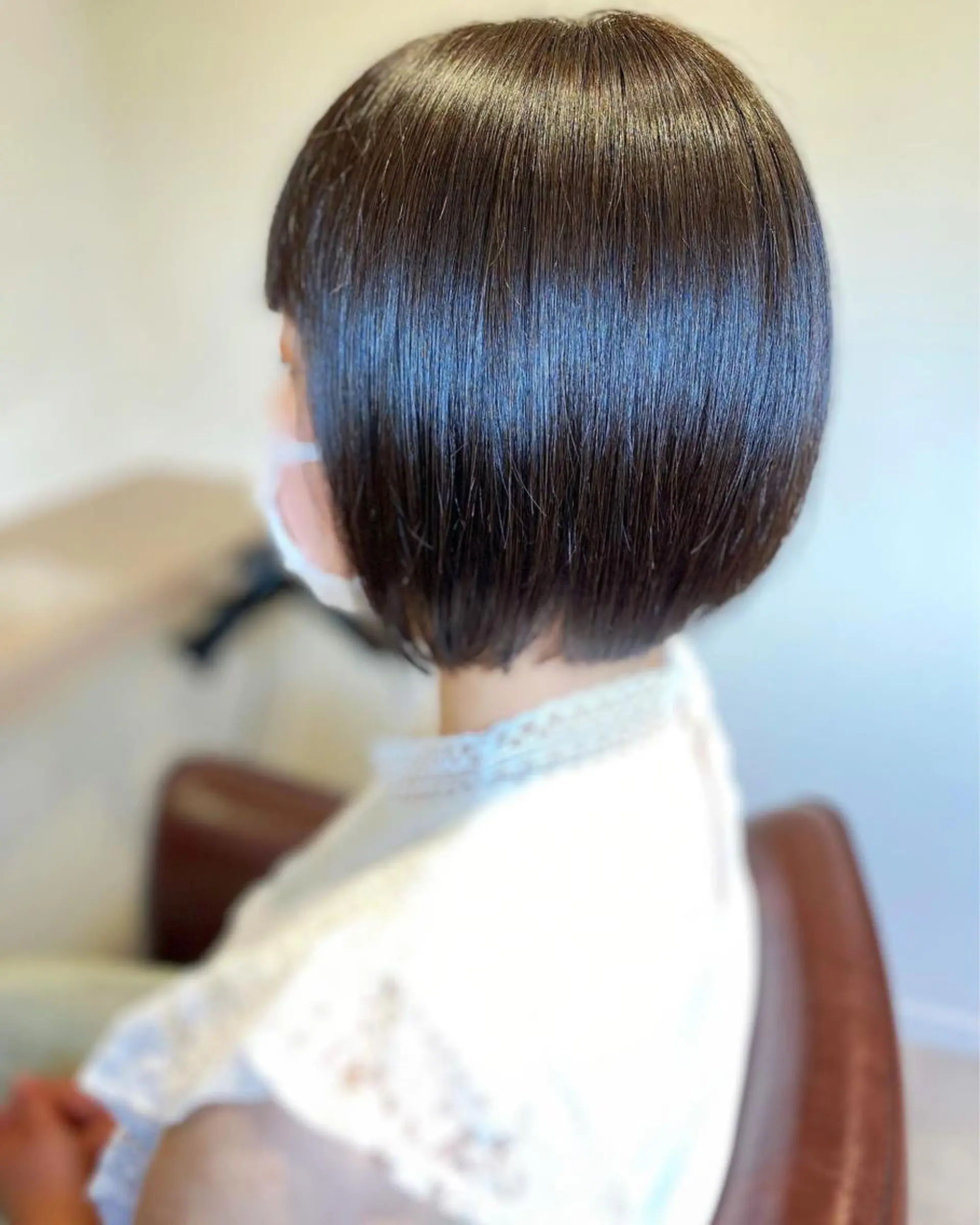 ミディアム カラー 透明感カラー グレージュ シアーグレージュ 髪質改善 トリートメント 荒木 ひろかのヘアスタイル