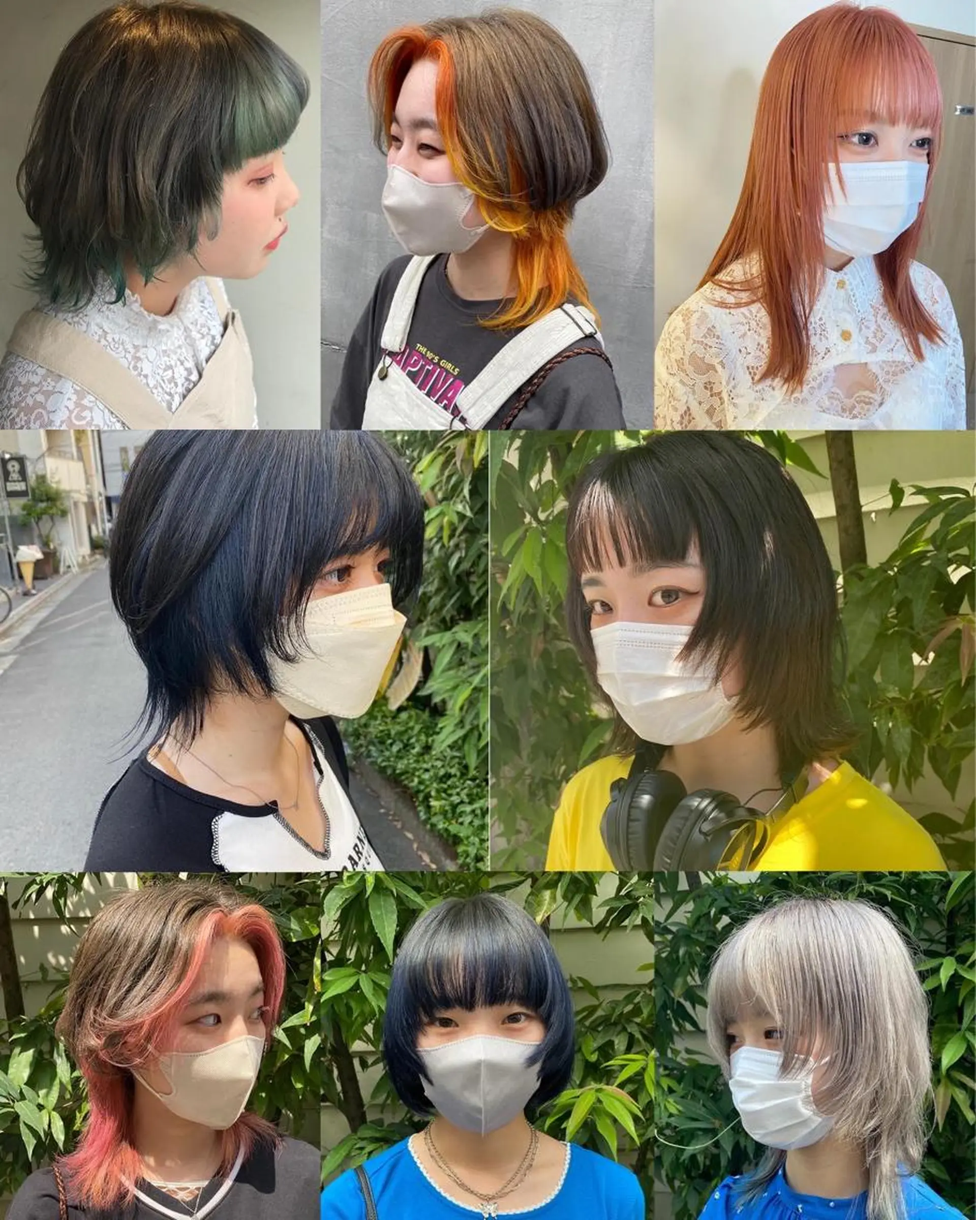 ミディアム ウルフカット TELA HAIR 副代表🍃笹岡航太のヘアスタイル