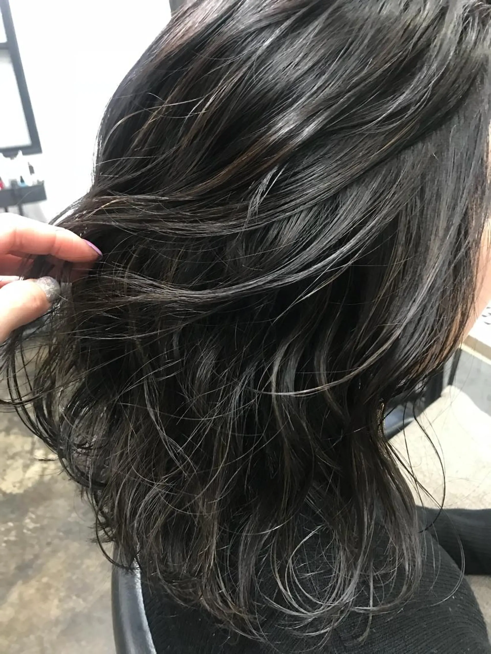 ミディアム ダブルカラー　/ インナーカラーMiiのヘアスタイル