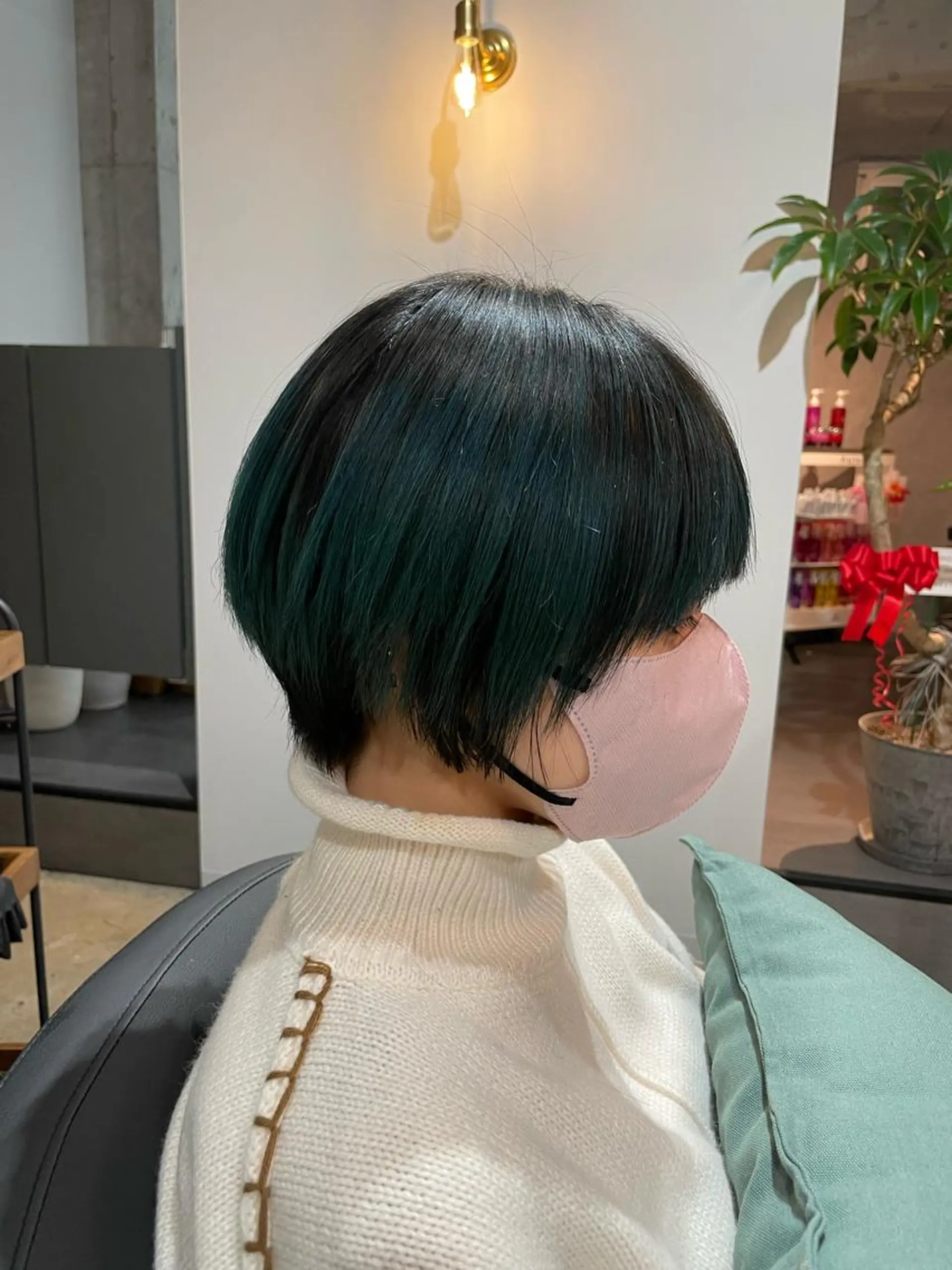 ショート カラー カット ヘアカラー トリートメント ✨髪質改善/ブリーチ /ショート高山のヘアスタイル