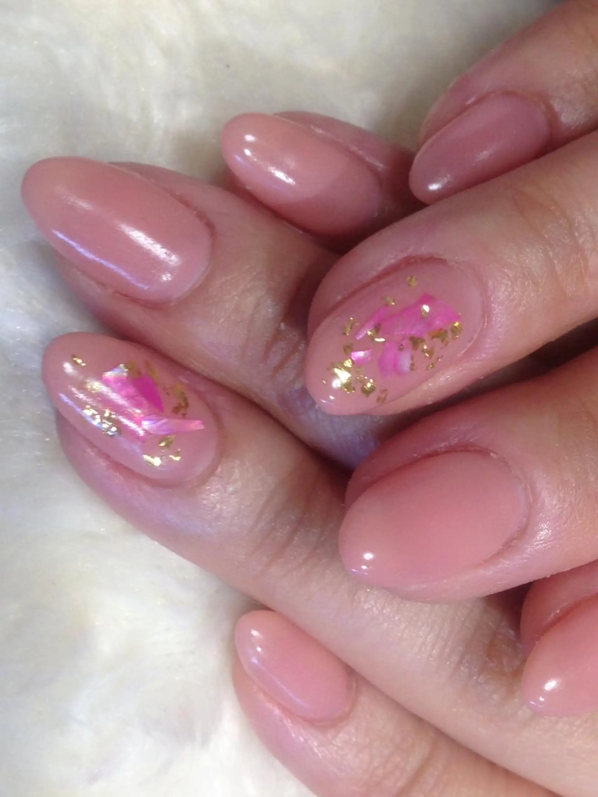 ショート ハンドネイル リラネイル所属・福田 美代子のネイルデザイン