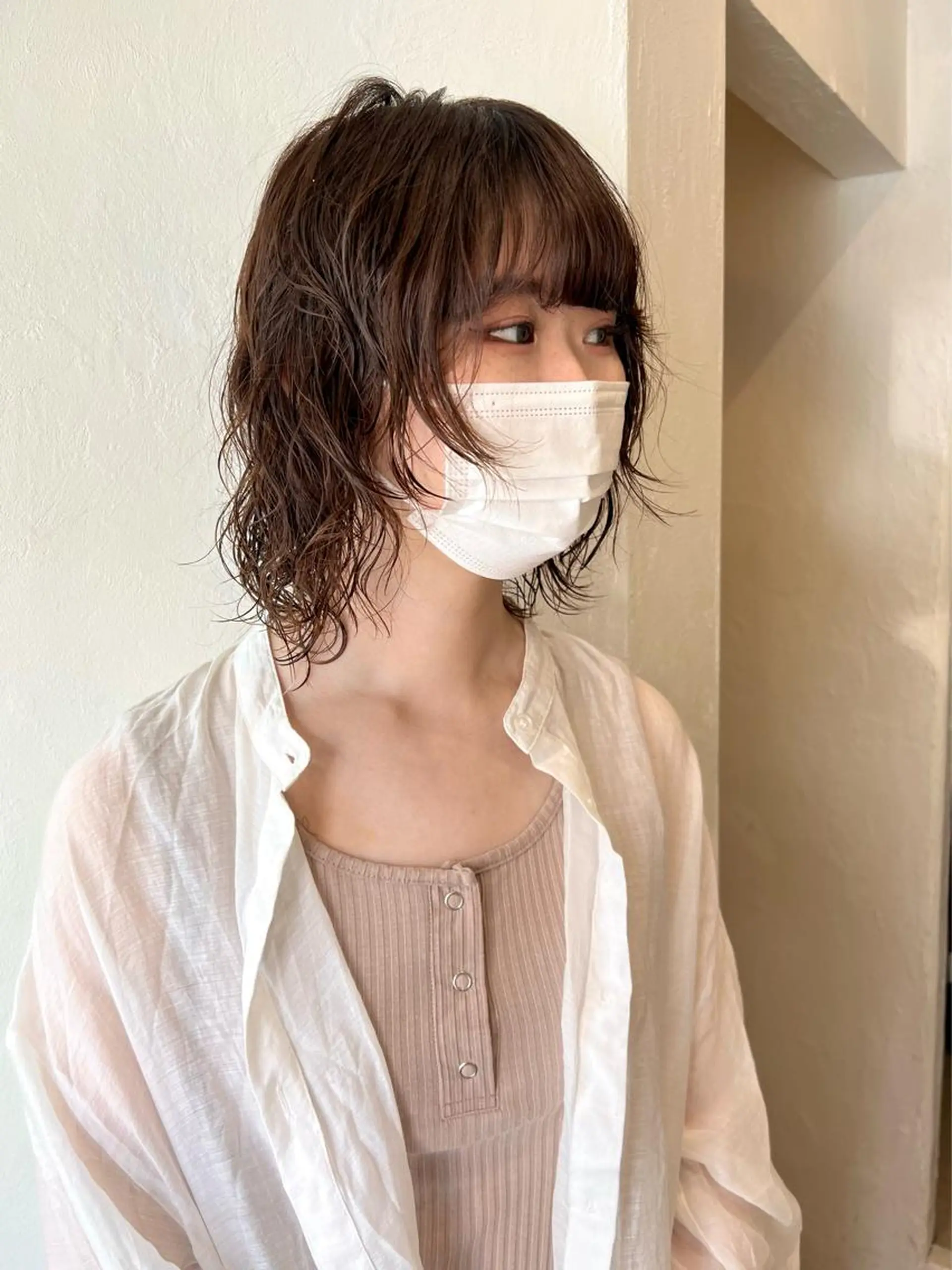ショート パーマ カット トリートメント 店長　ショート& パーマ　坂本のヘアスタイル