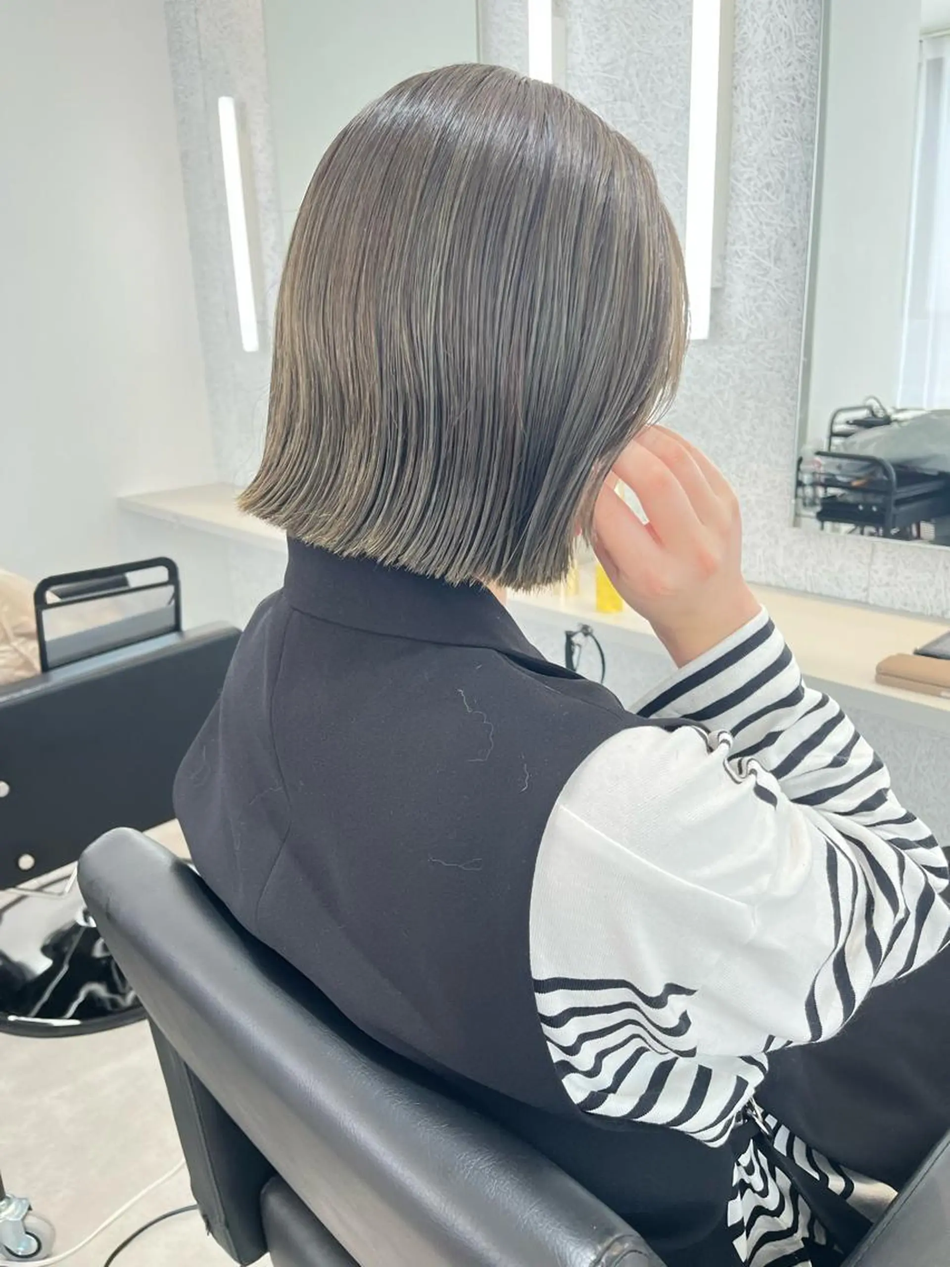 ショート カラー ボブ SOYON 🤍CHIZU🤍.のヘアスタイル