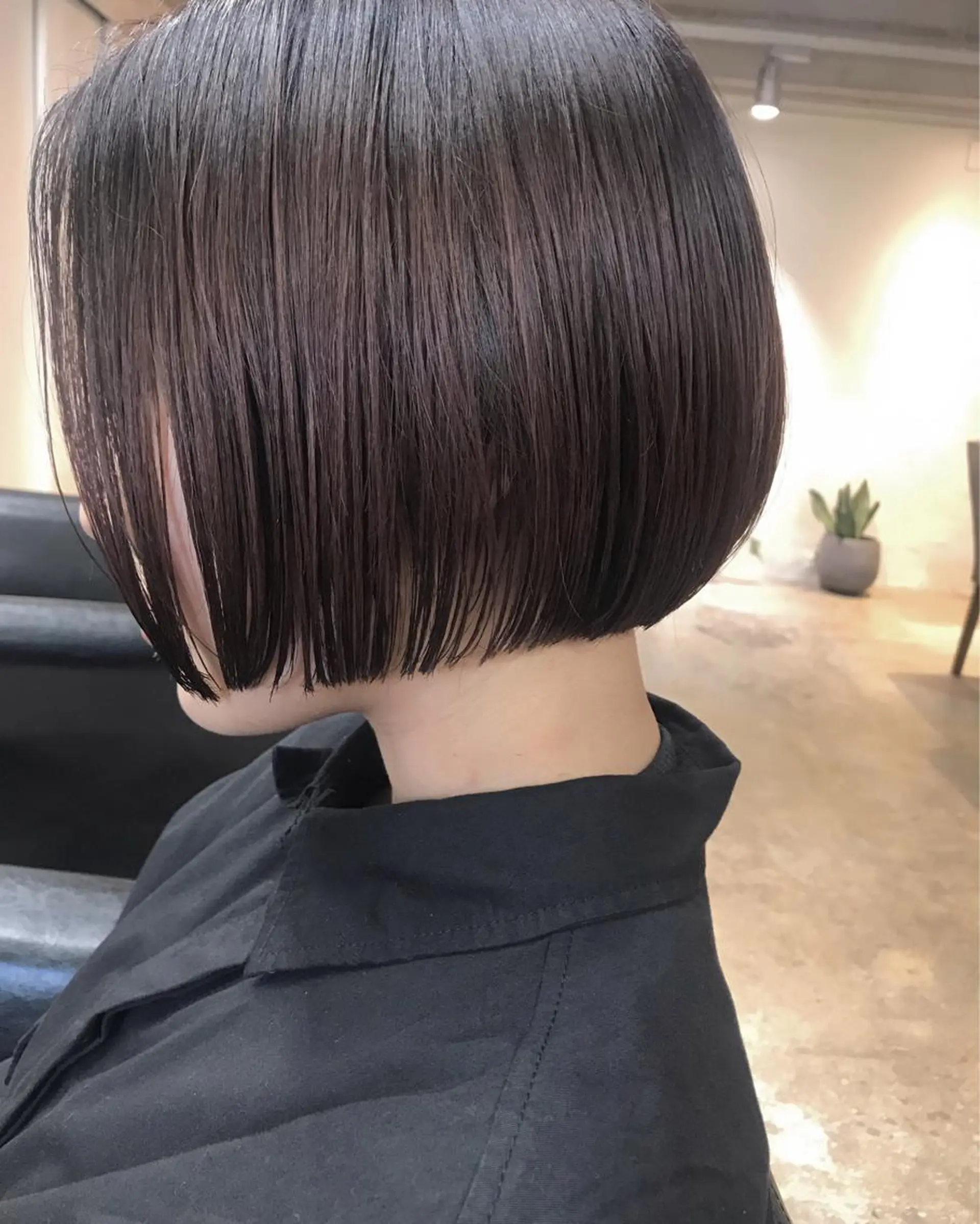 ミディアム カラー パープルカラー ボブ カット トリートメント 🧼柴田 健太郎🧼のヘアスタイル