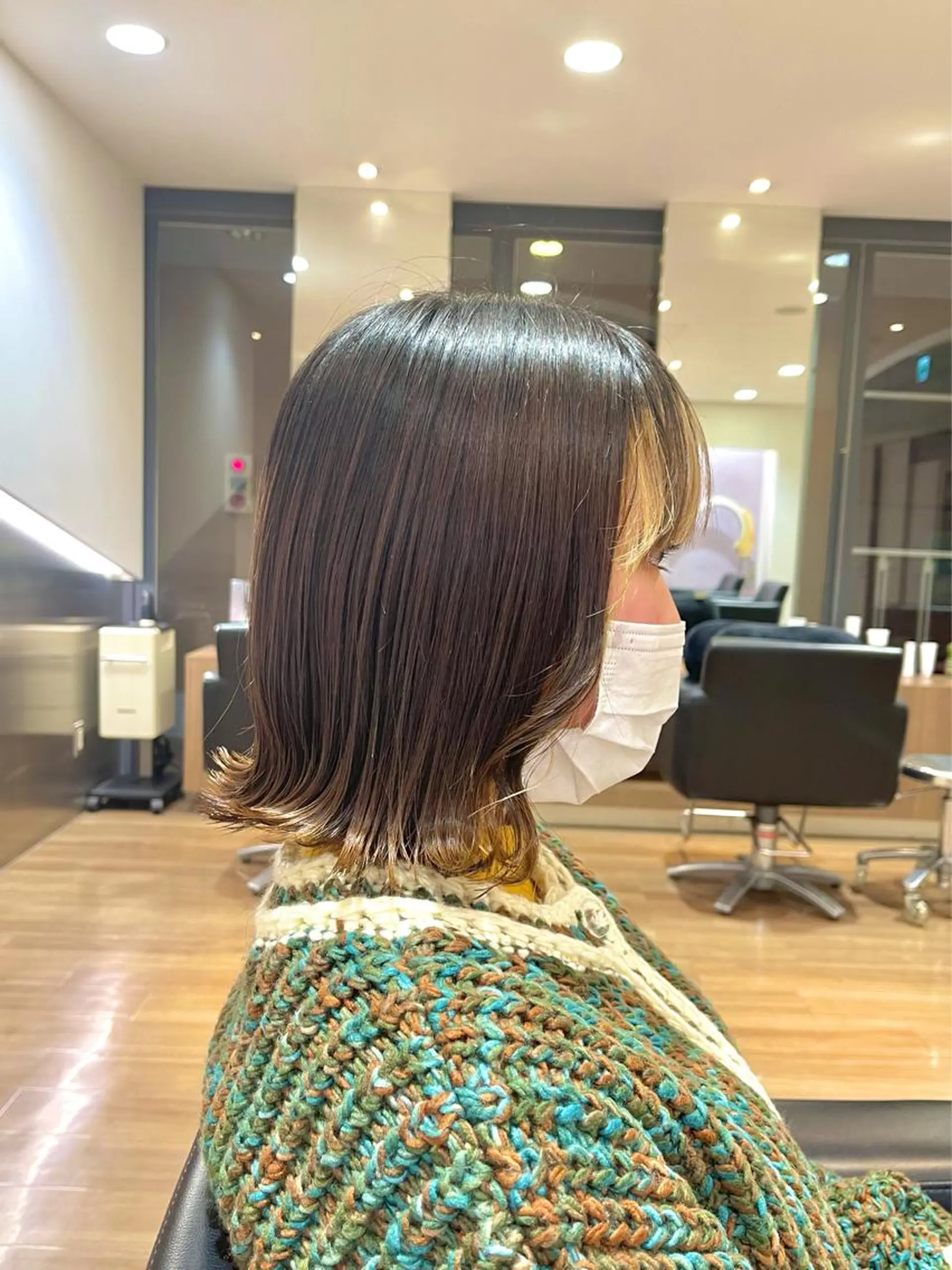 ミディアム ボブ 外ハネヘア カット ヘアセット 提案型カウンセリング が大好評✨鈴木瑛也のヘアスタイル