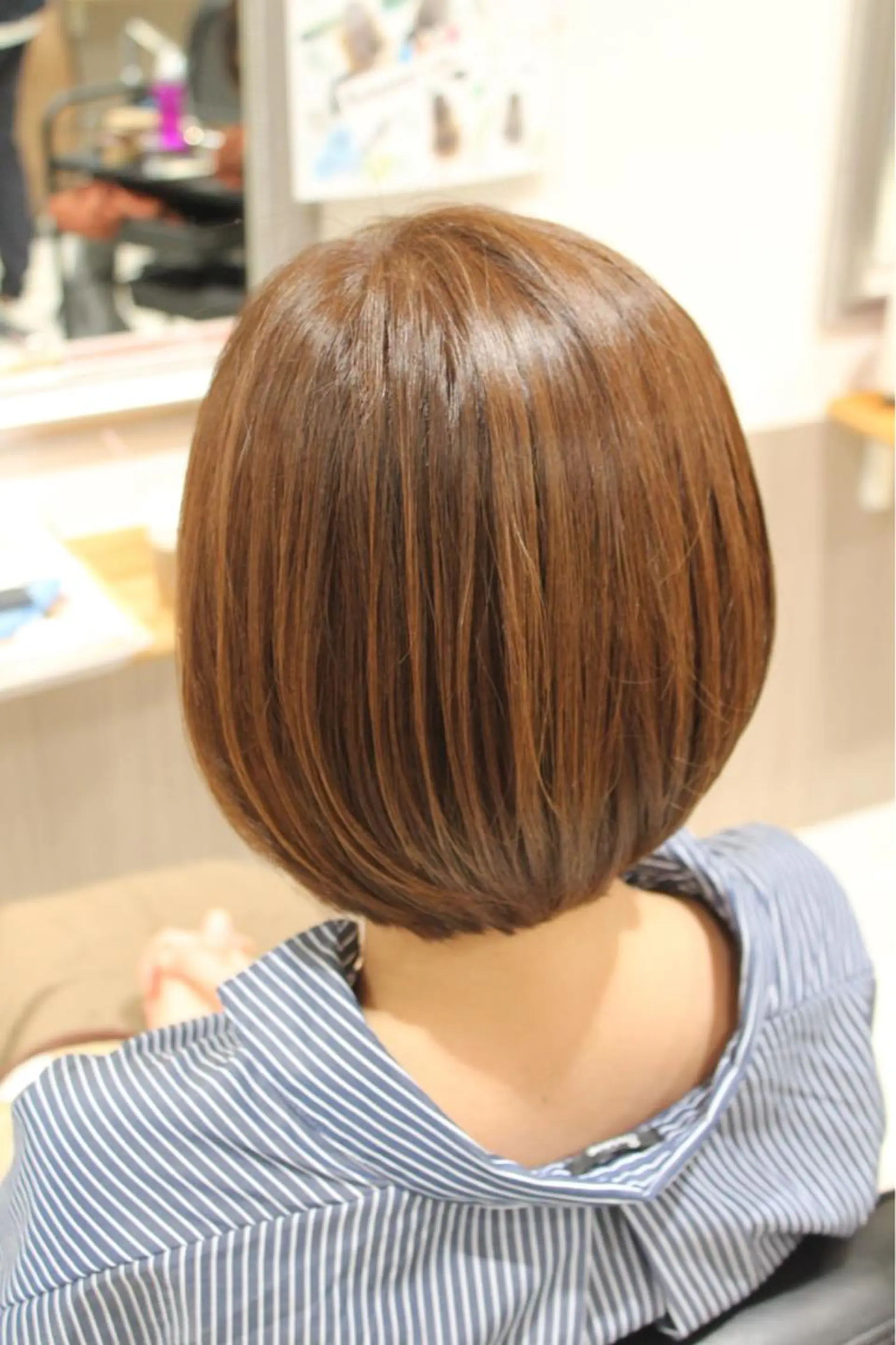 ショート カット ヘアカラー 髪質改善サロン 福田昌子のヘアスタイル