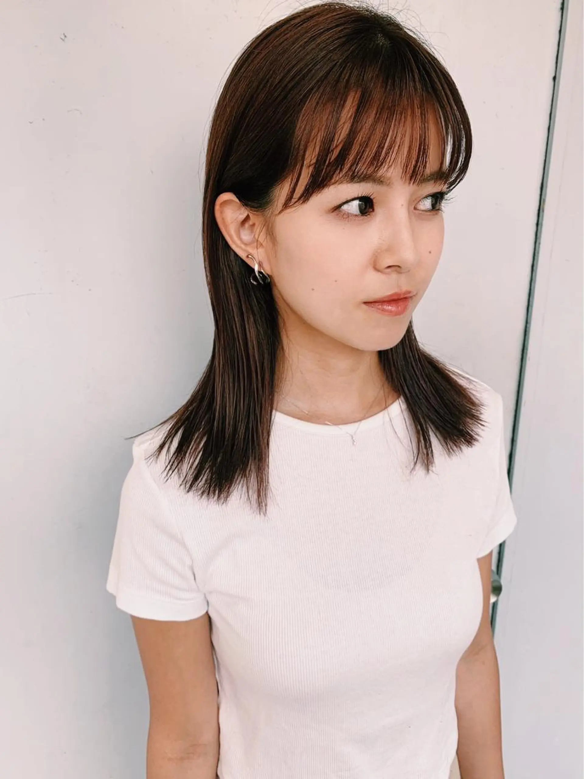 セミロング カラー カット ヘアカラー トリートメント 梅田/茶屋町 sayakaのヘアスタイル