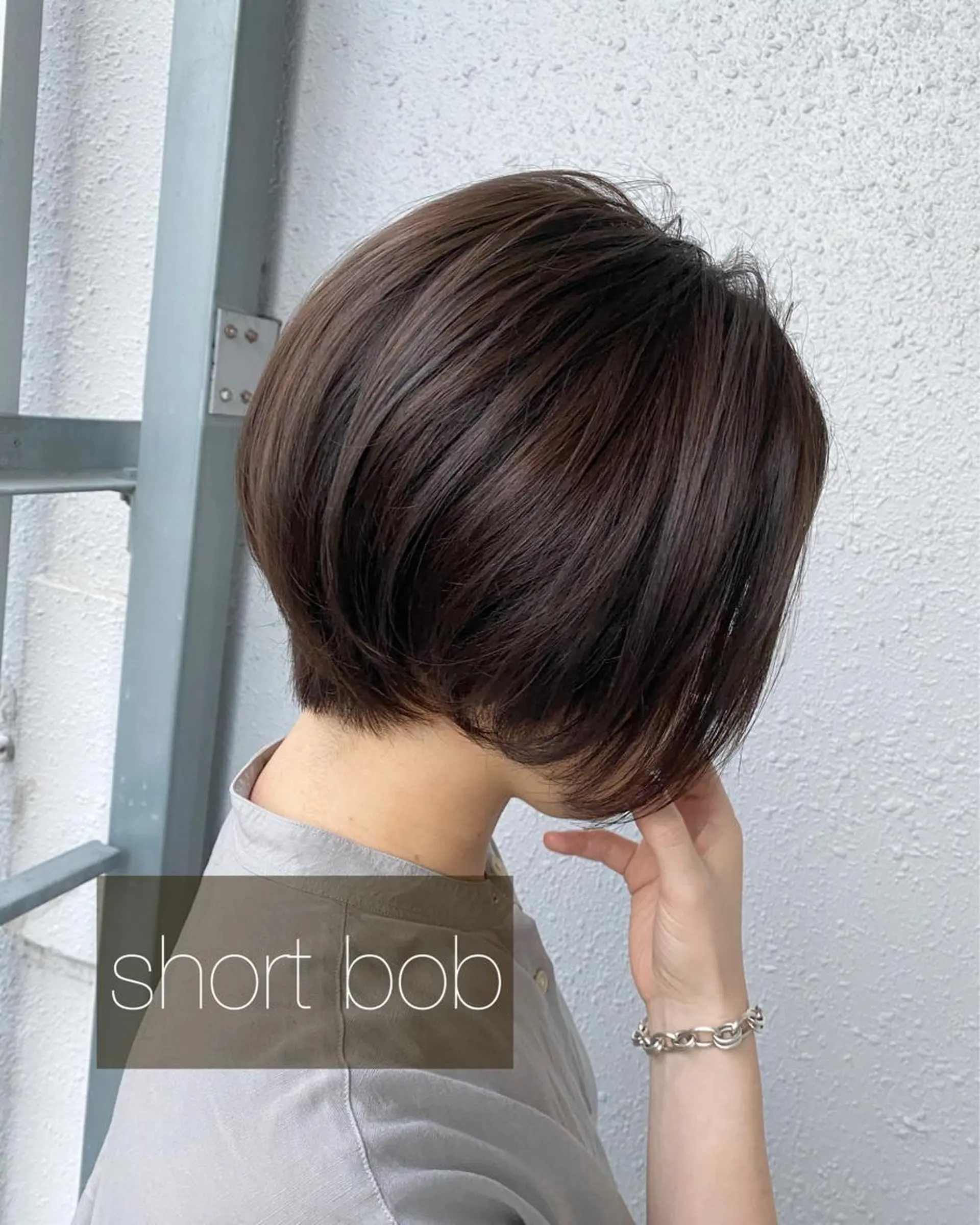 ショート 後藤紗英/髪質改善 /オリーブベージュのヘアスタイル