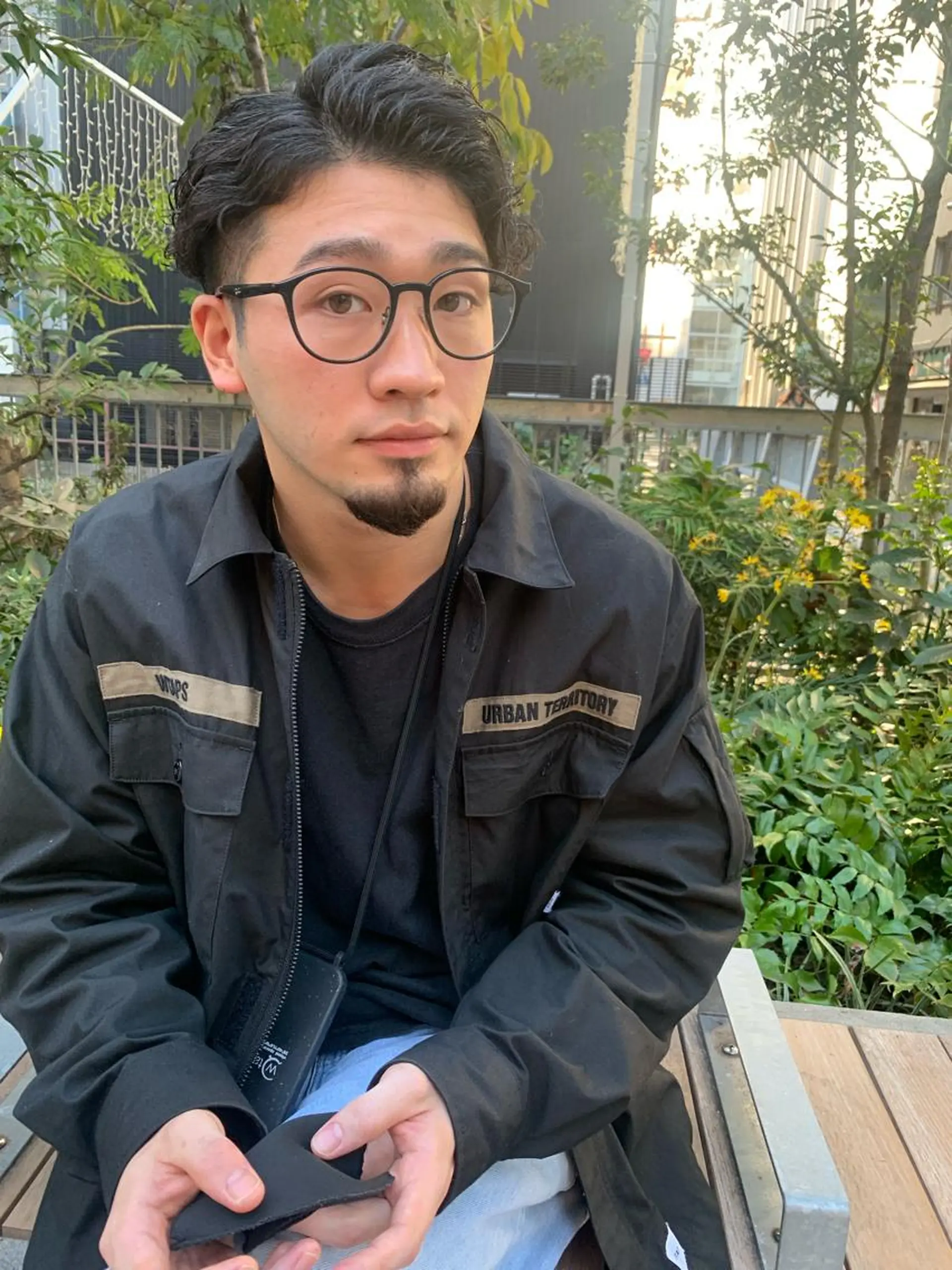 ショート パーマ メンズ カット ‪🌿パーマ大好評 メンズヘア🌿ワタルのヘアスタイル