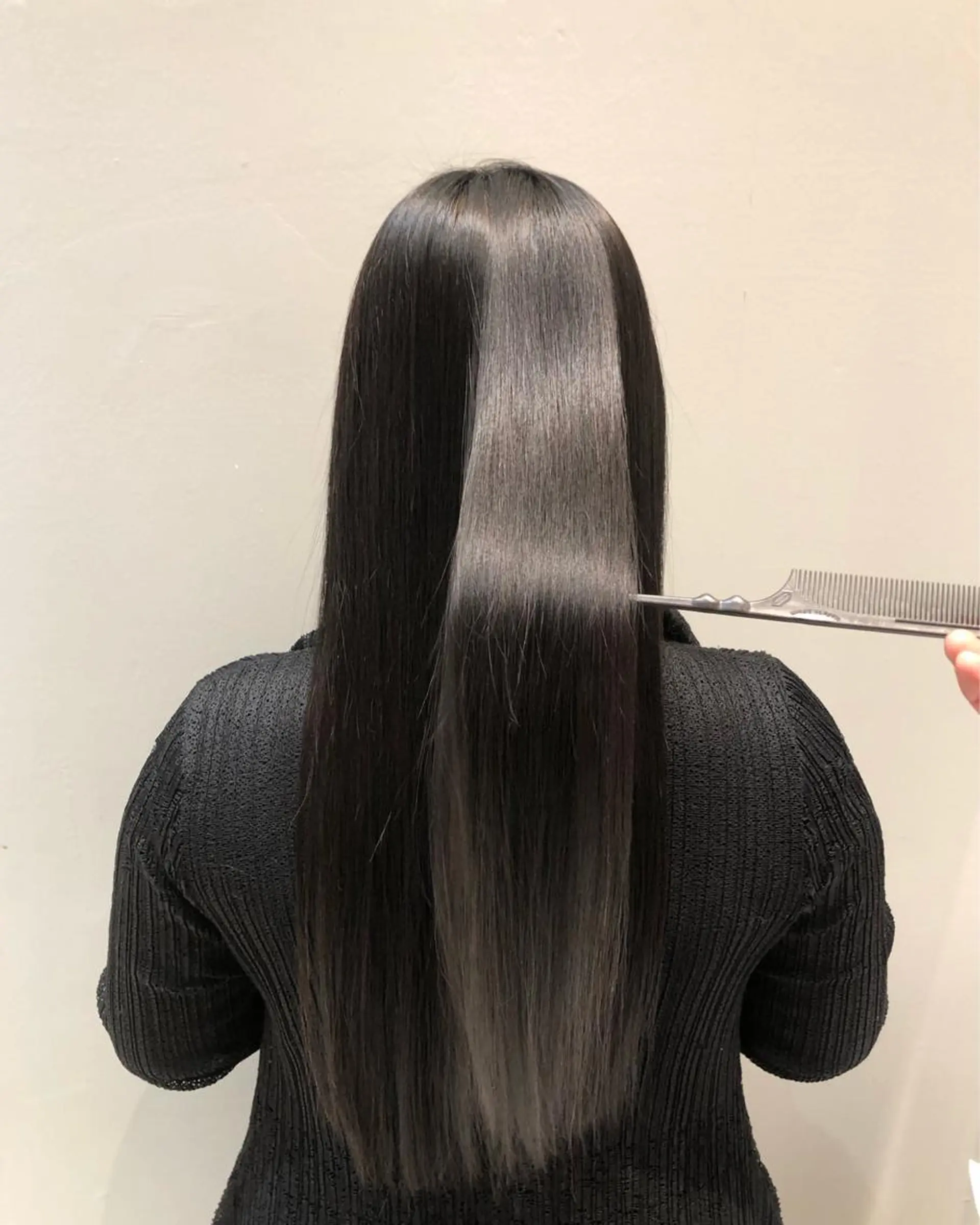 ロング トリートメント 國分 利成のヘアスタイル
