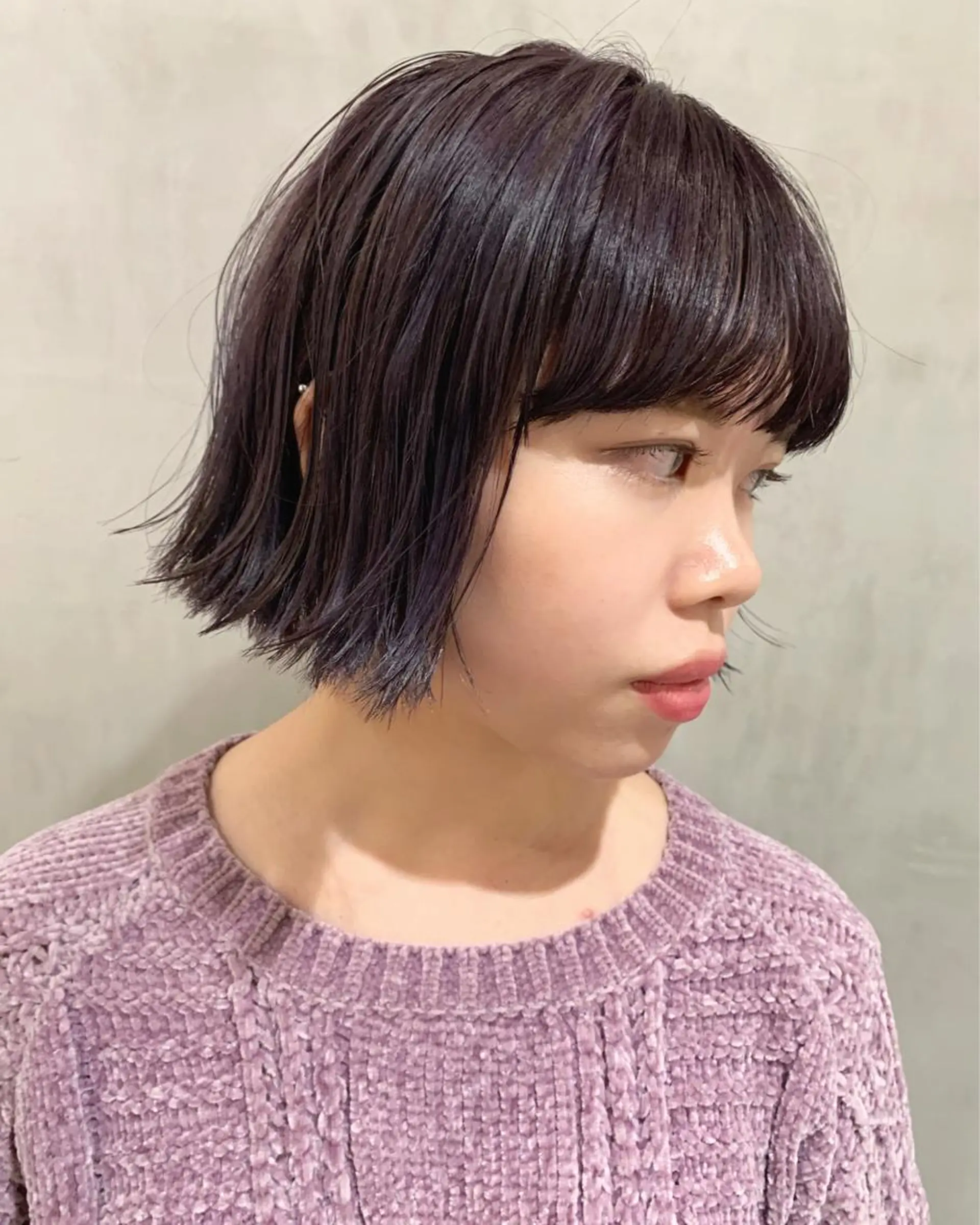 ショート カラー カット ヘアカラー トリートメント 優 作のヘアスタイル