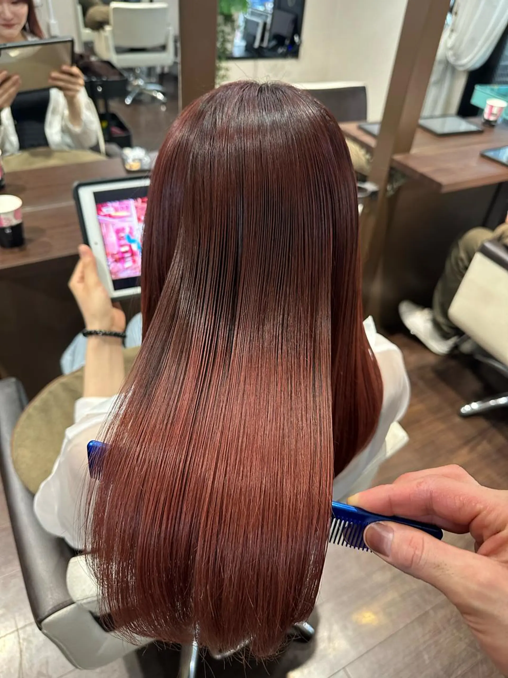 ロング カラー カット ヘアカラー トリートメント ヘッドスパ youres hair 東口店所属・🌸ULTOWA🌸 髪質改善/縮毛/店長のヘアスタイル