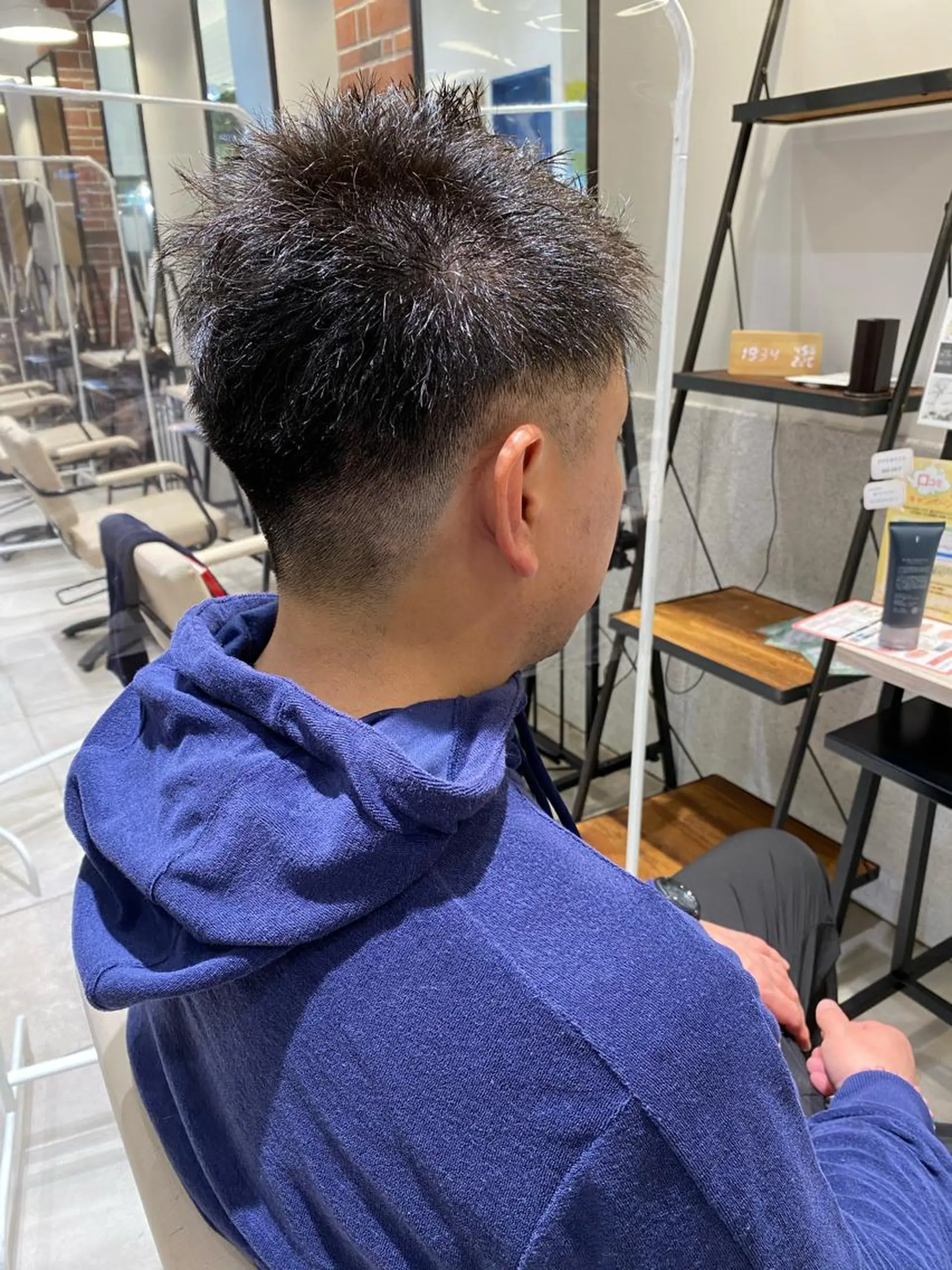 ショート メンズ カット 長津 健一郎のヘアスタイル