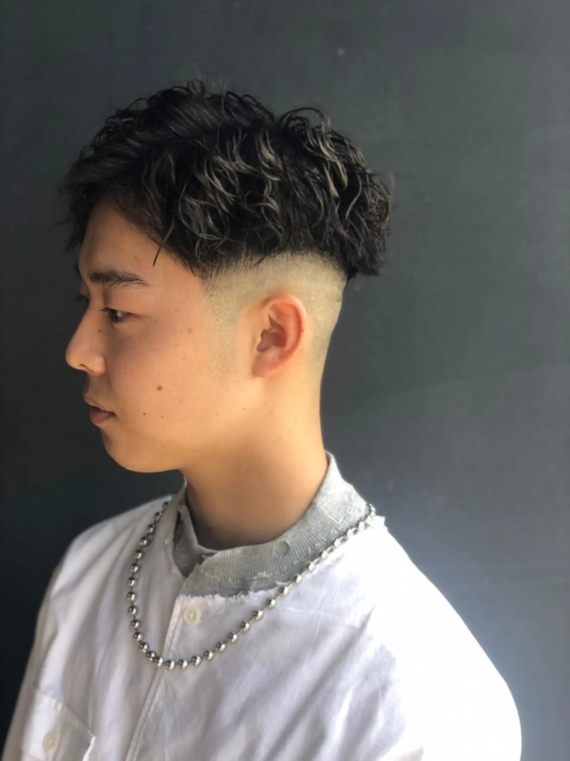メンズ フェードカット 佐伯 凌太郎のヘアスタイル