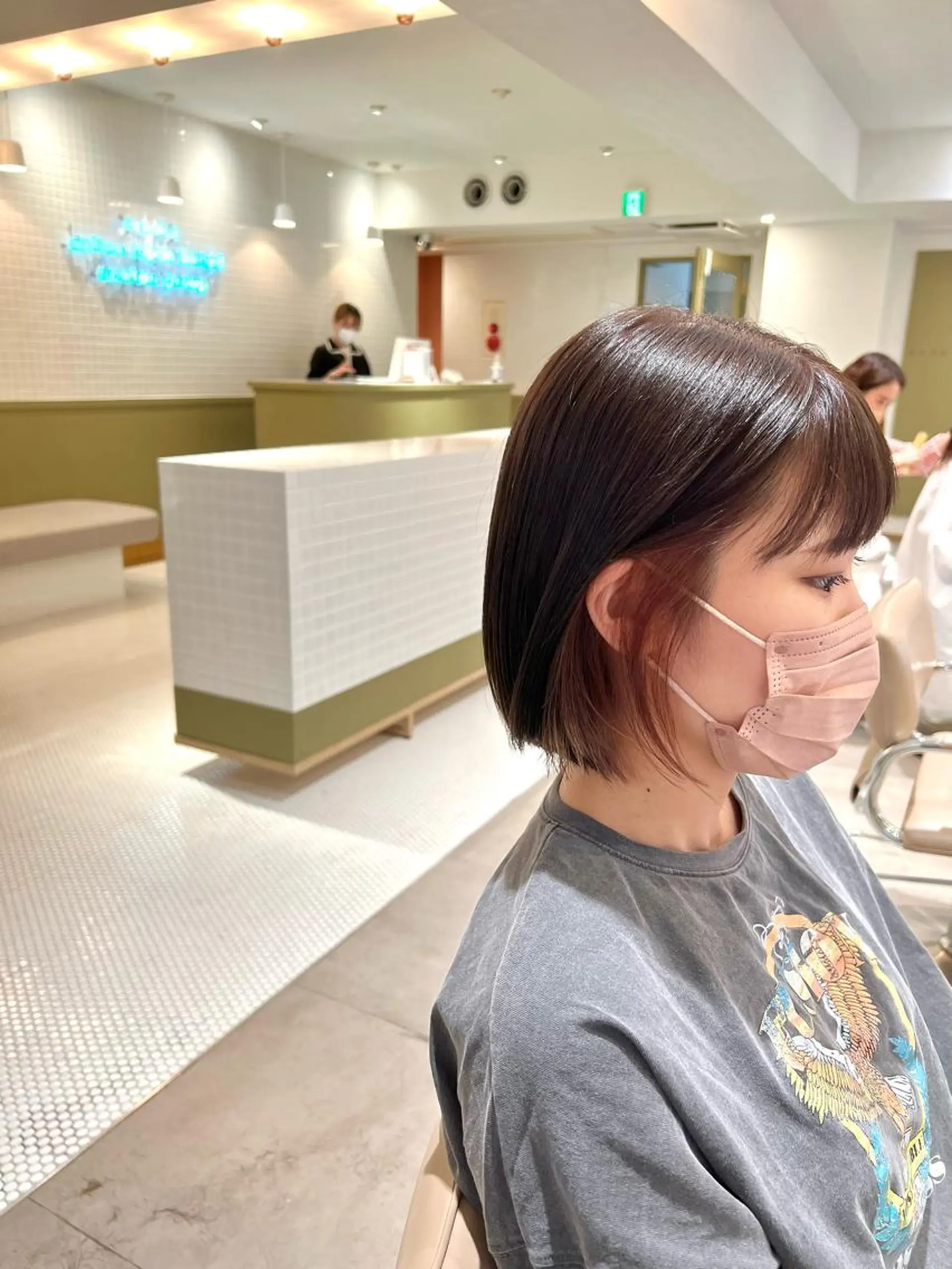 ショート カラー カット メンズカット /パーマ🍀田畑玖音のヘアスタイル