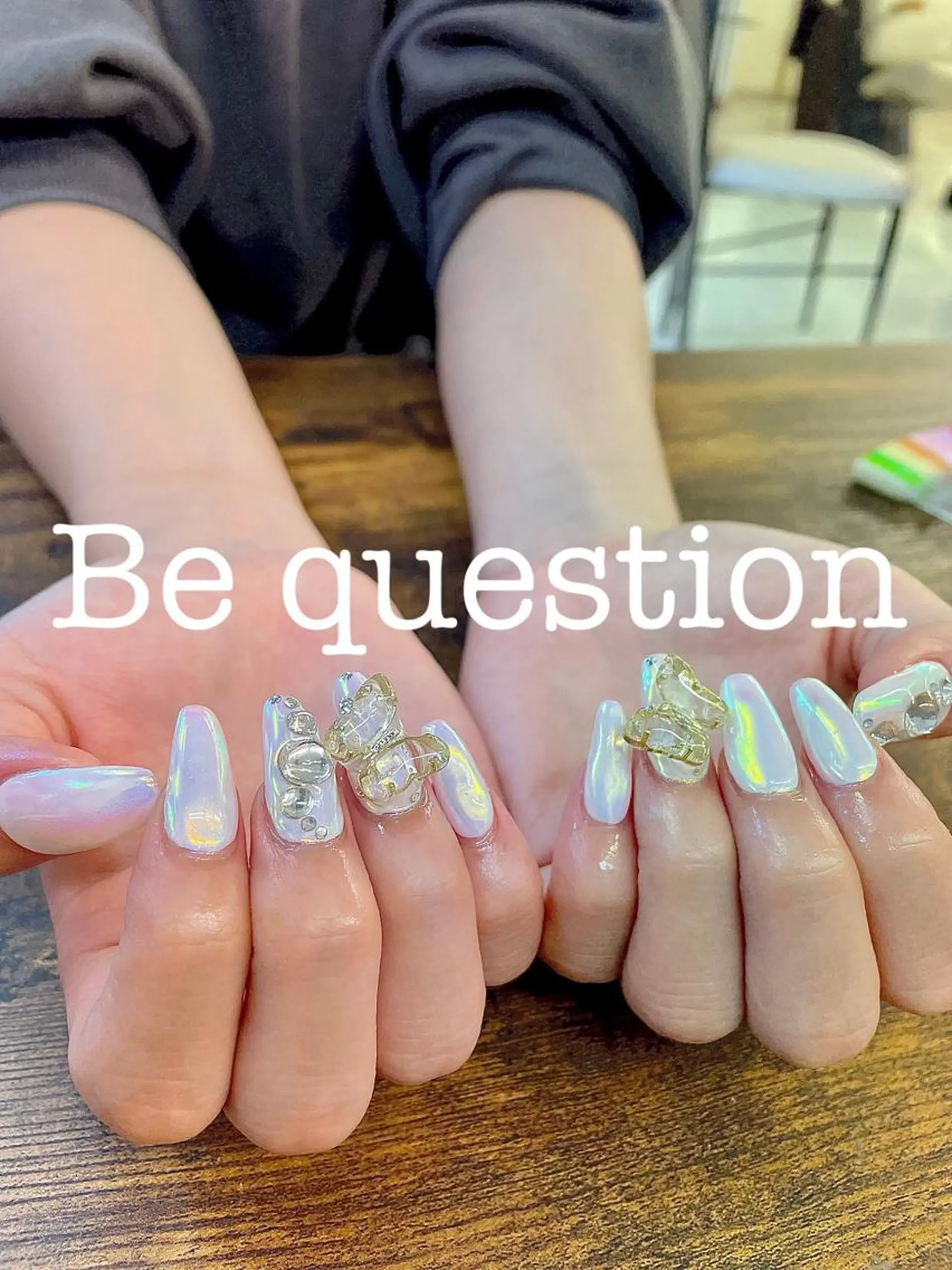 ネイル オーロラネイル ハンドネイル ueki junのネイルデザイン