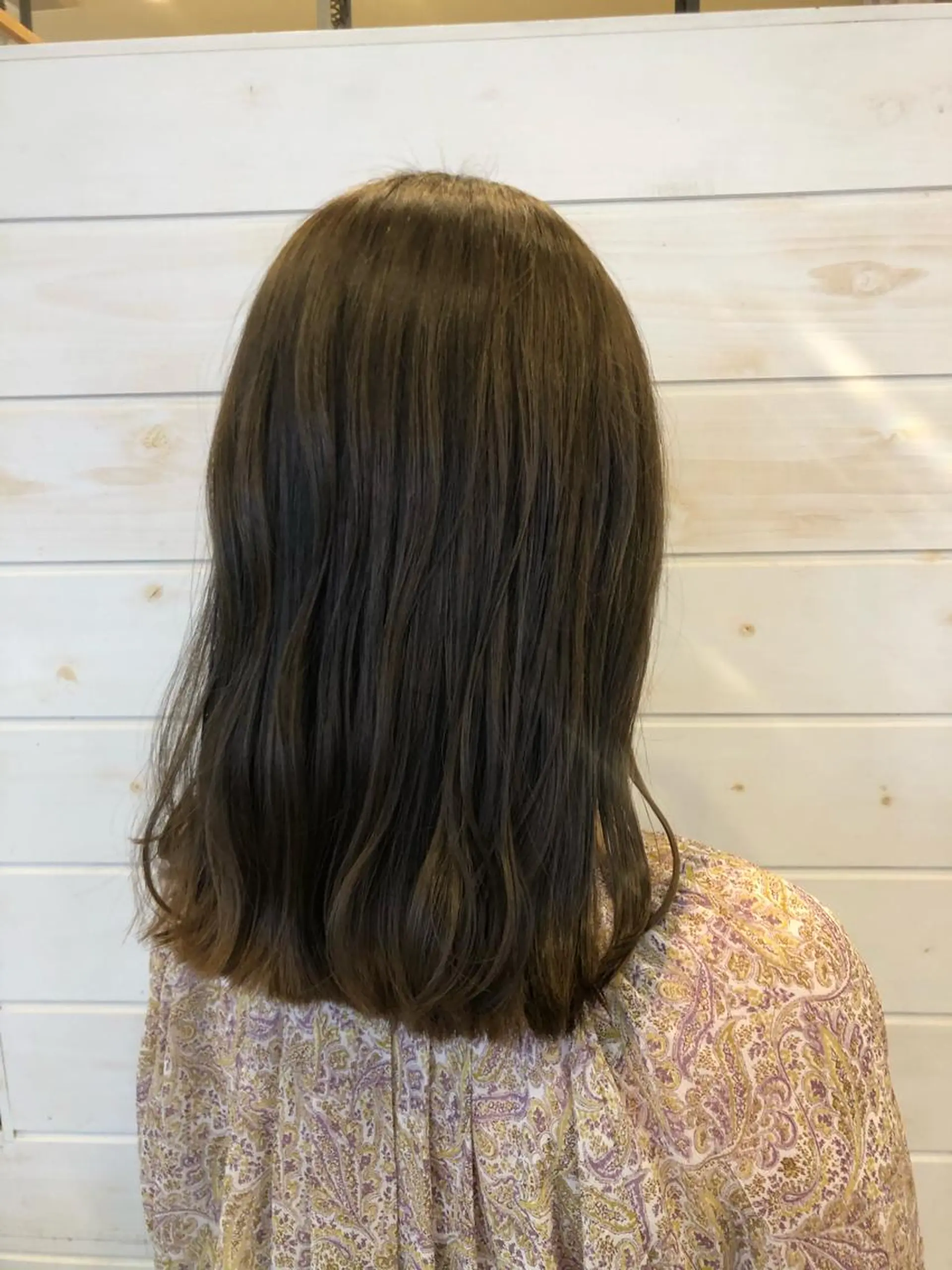 ロング カラー Crén by marie 真嘉比店所属・東恩納 誠のヘアスタイル
