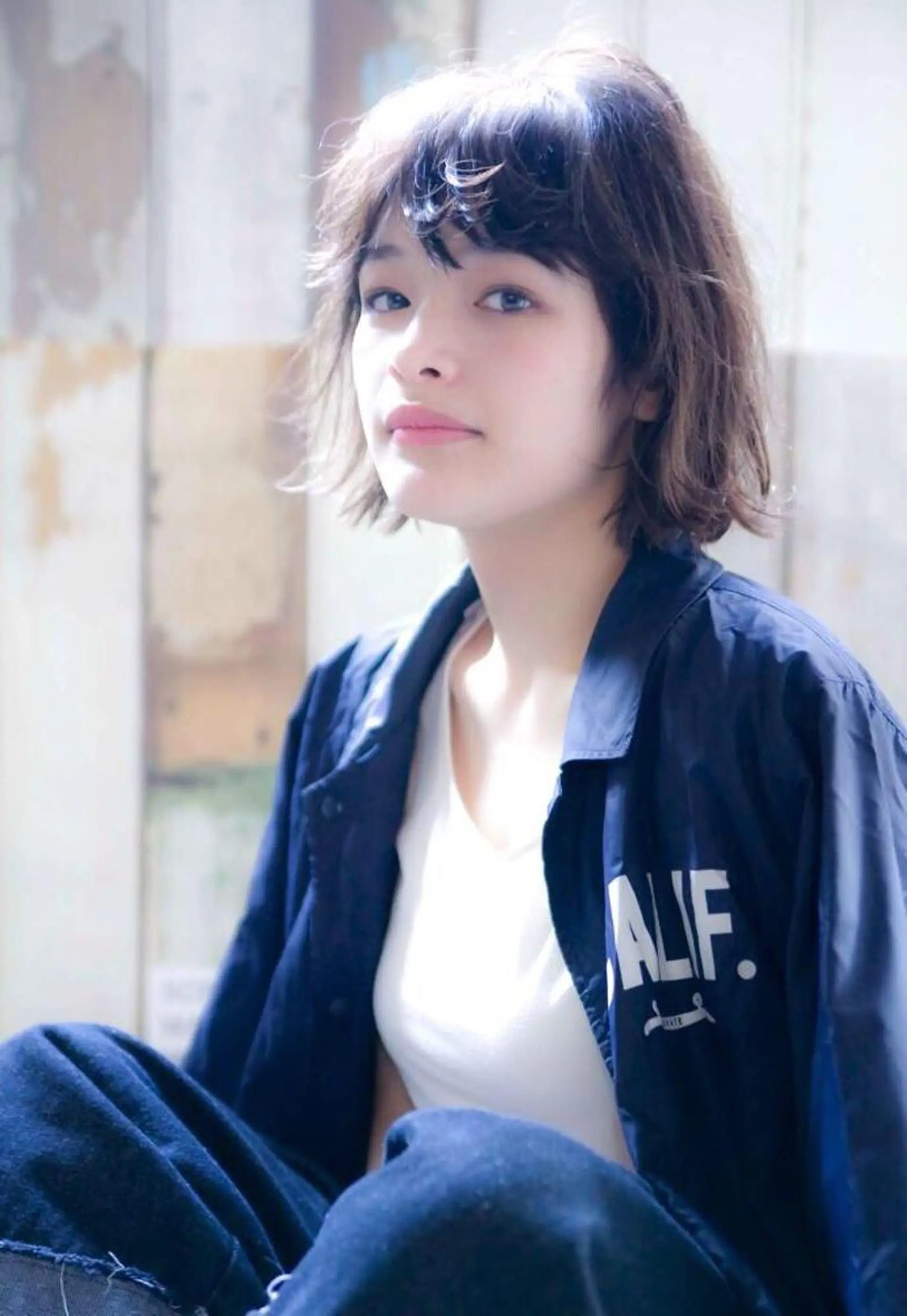 ミディアム カラー hao所属・西山 頌太のヘアスタイル