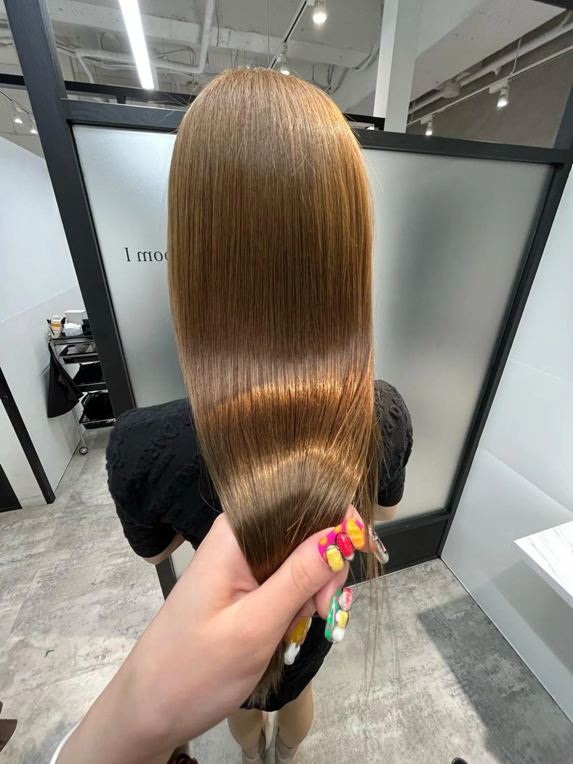 ロング 髪質改善/縮毛矯正 艶カラー/珠聡のヘアスタイル