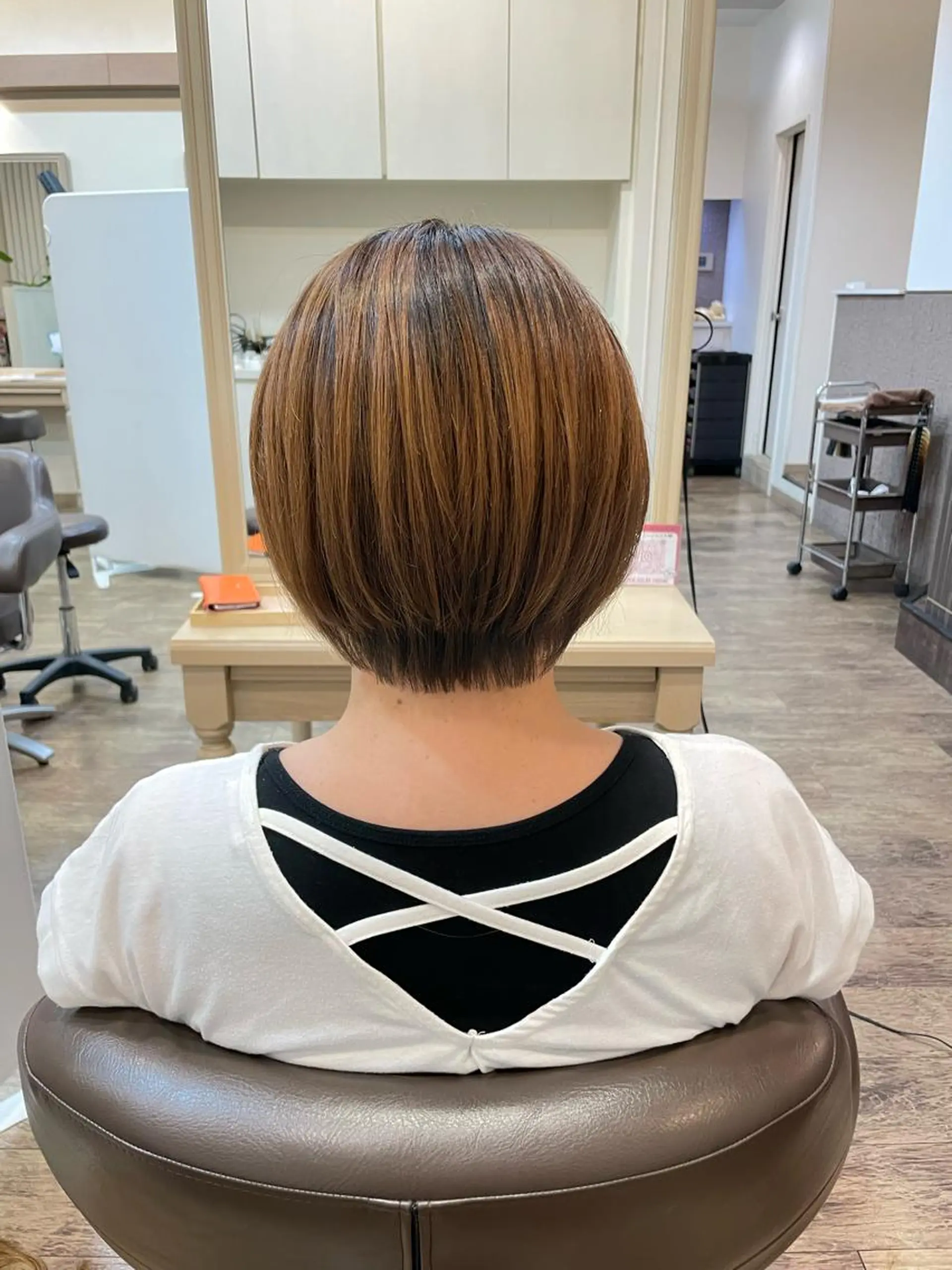 ショート ショートボブ ボブ ショートヘア 町田 あみのヘアスタイル