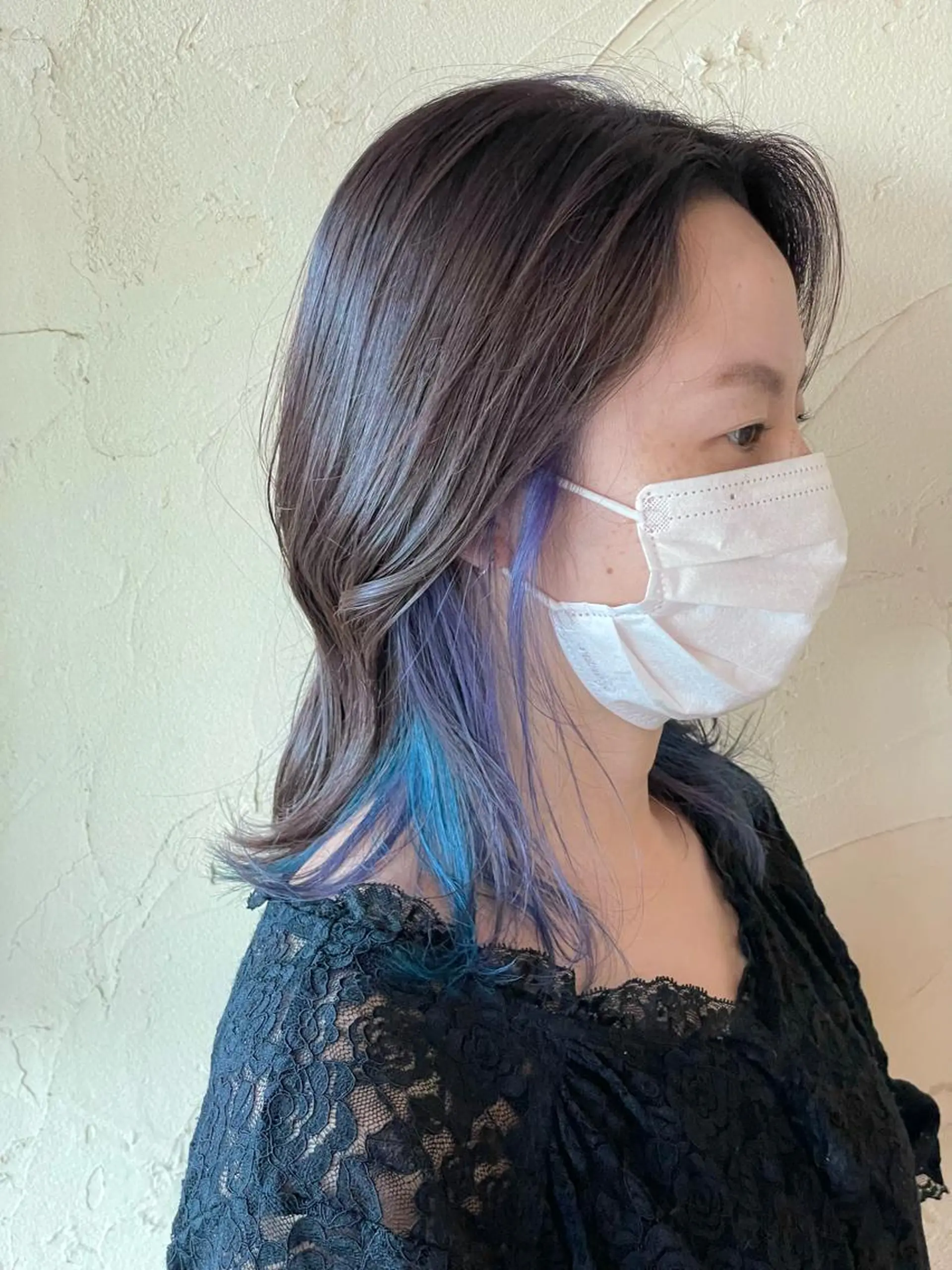 ミディアム カラー インナーカラー メンズ特化/パーマ指 名No.1/百瀬太郎のヘアスタイル