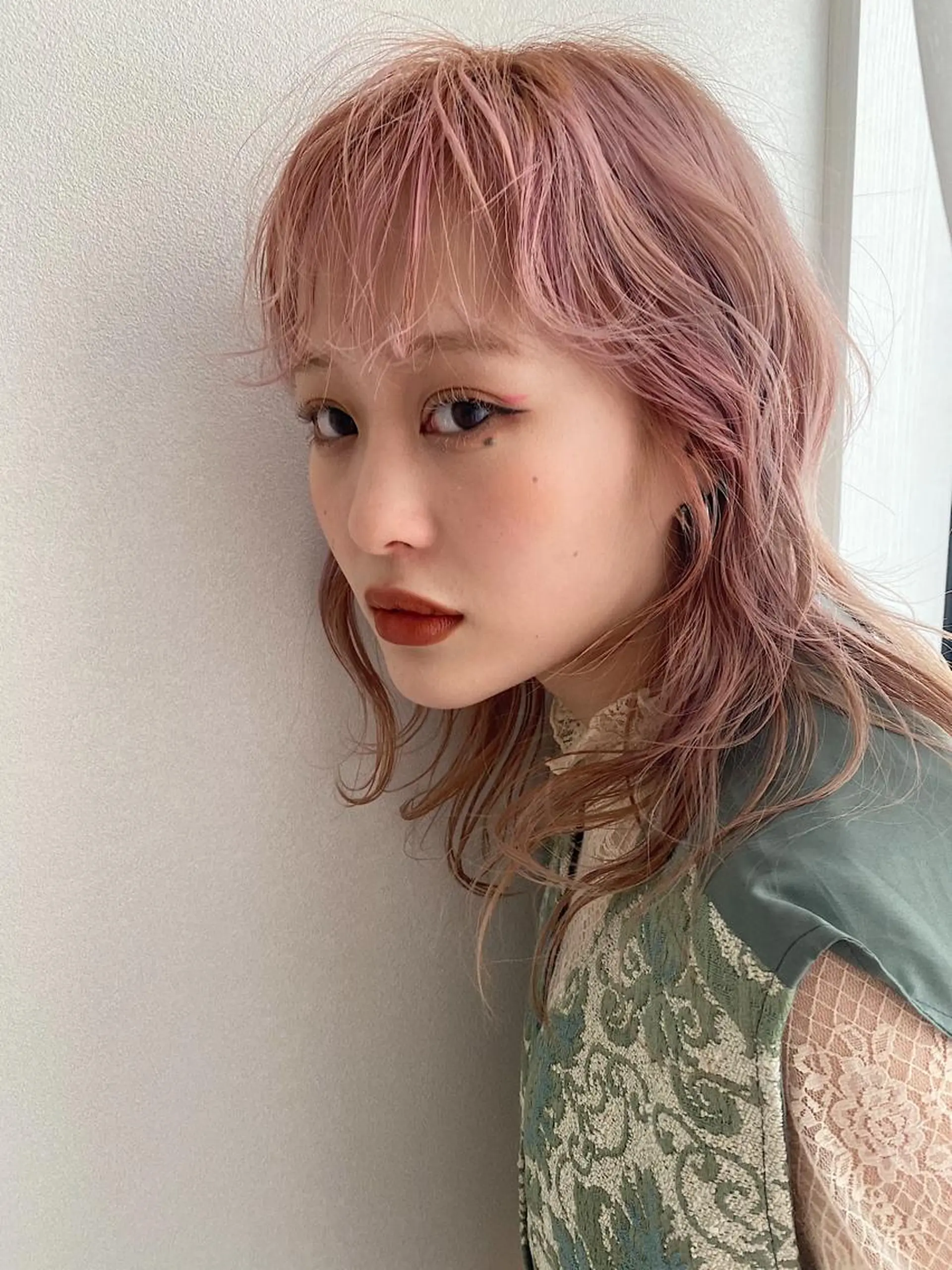 ロング カット ヘアカラー トリートメント 🌼FERIA梅田 shiho🌼のヘアスタイル