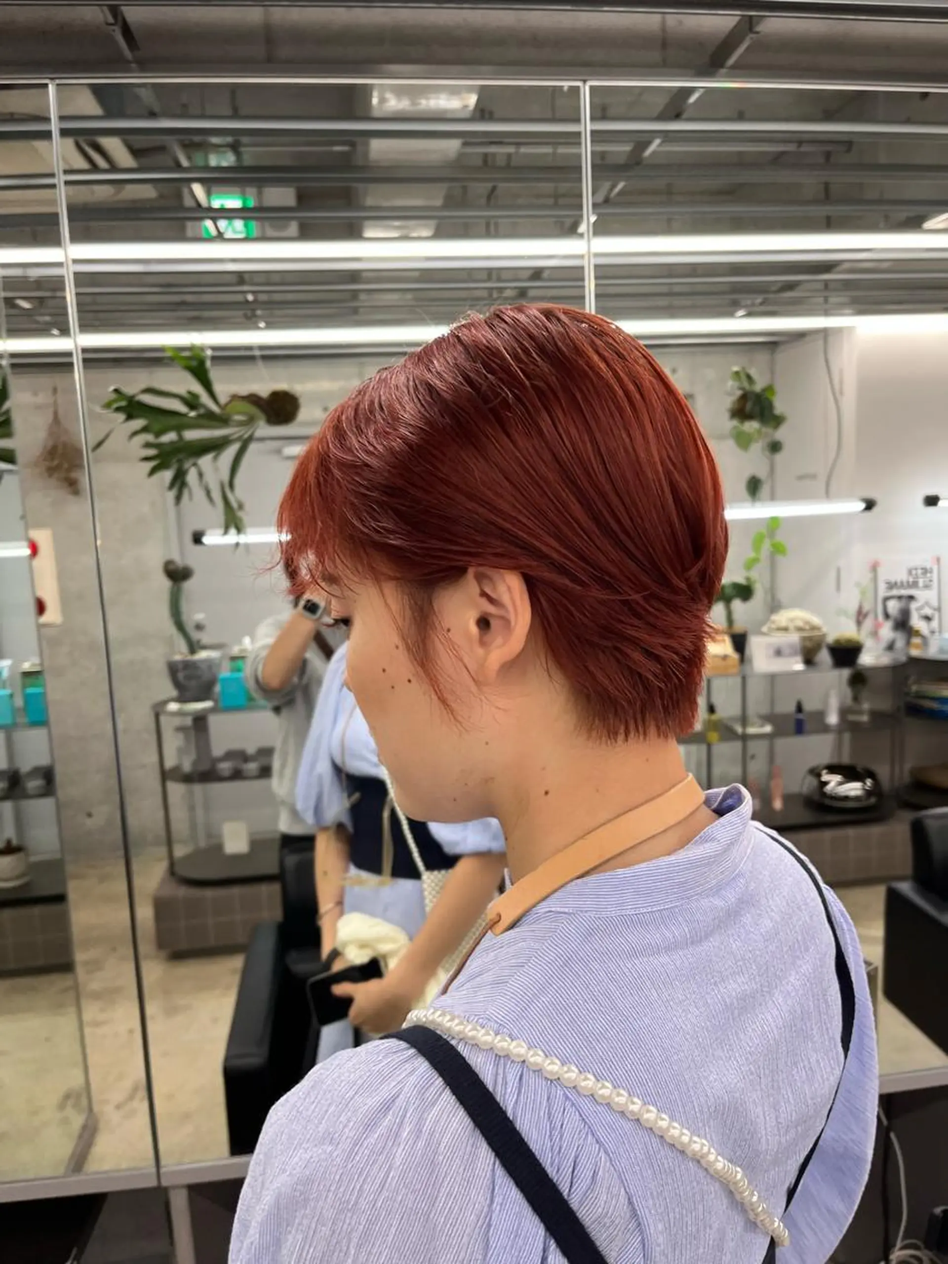 ショート カラー カット ダブルカラー/ ケアブリーチ/クニトのヘアスタイル