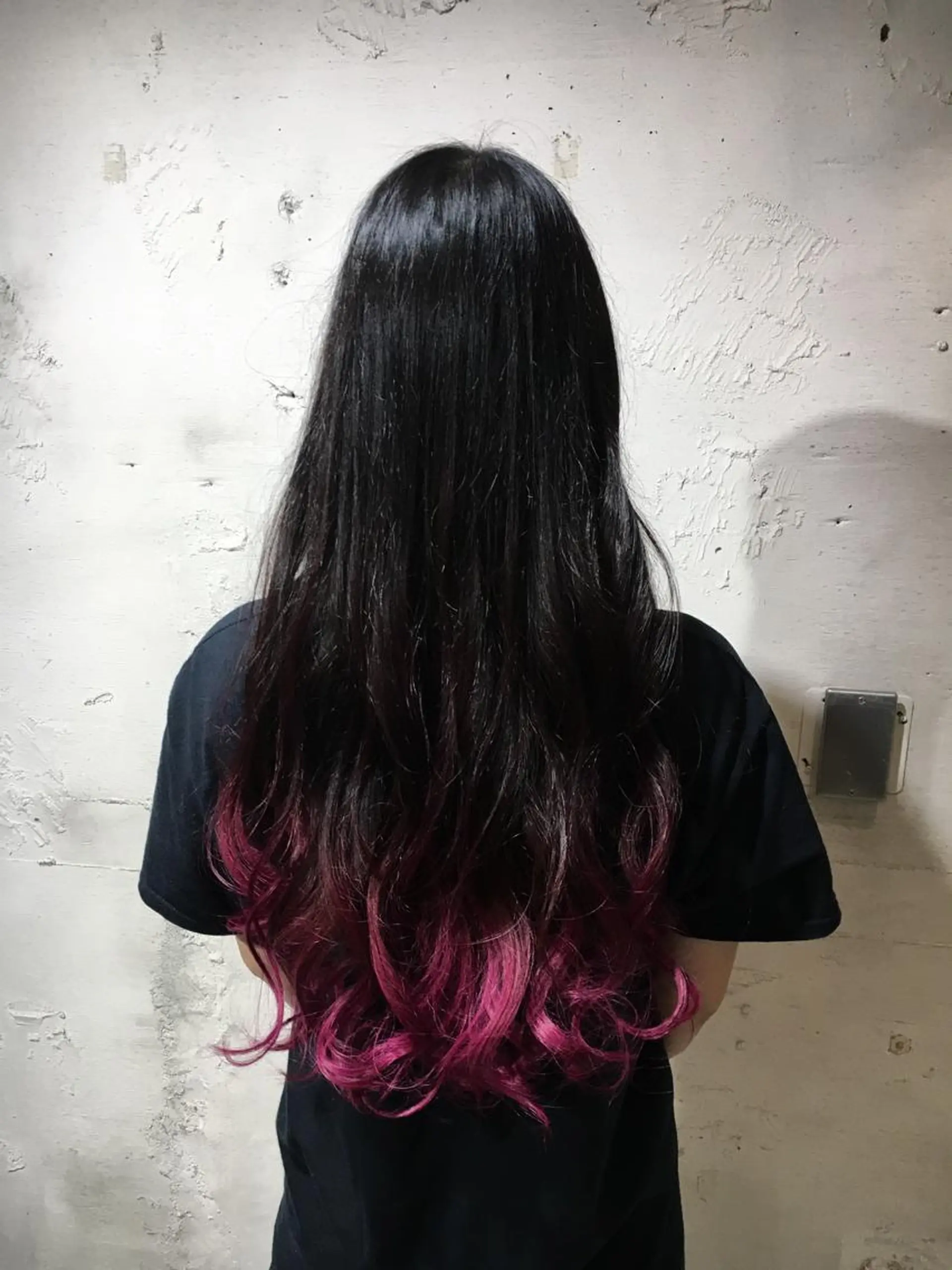 ロング カラー グラデーションカラー ピンクカラー ✨艶髪✨透明感✨ 山内大樹のヘアスタイル