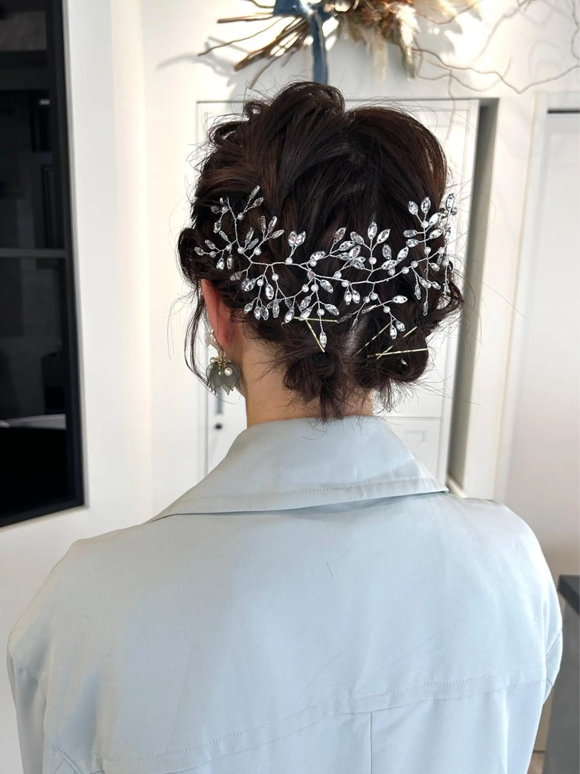 ミディアム ヘアアレンジ ボブ 河野 いずみのヘアスタイル