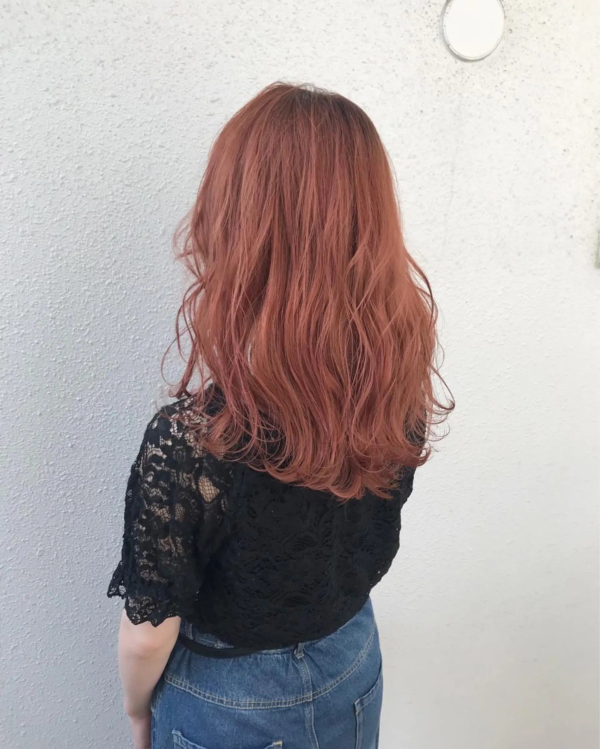 ミディアム カラー ダブルカラー インナーカラー/天神 ブリーチ/吉田のヘアスタイル