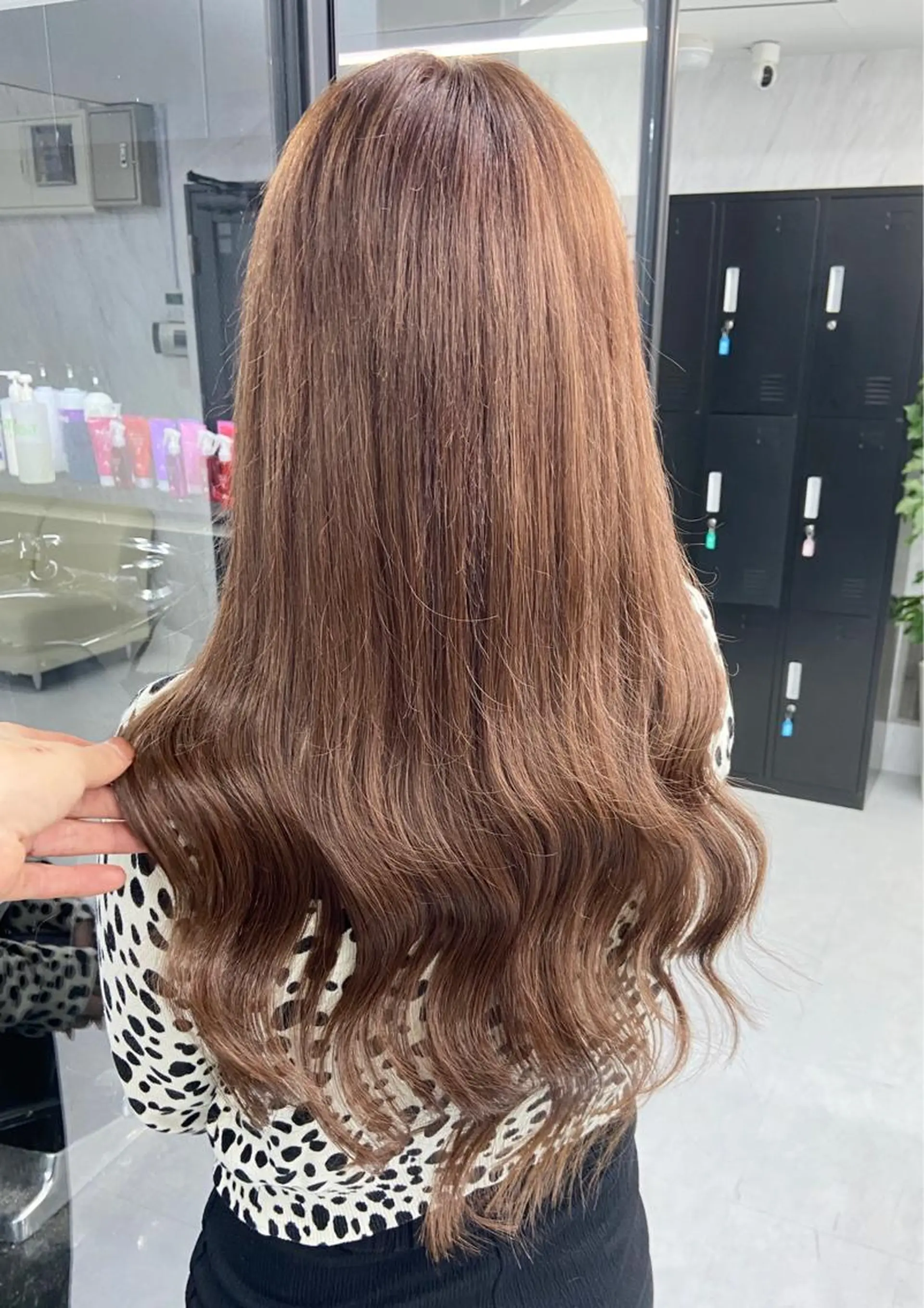 ロング カラー ハイトーンカラー ヘアカラー トリートメント エクステ ミルボンAujua認定サロン Ria  OSAKA 梅田所属・メンズ、エクステ特化 Ryuのヘアスタイル